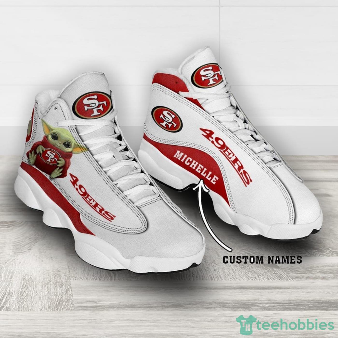 NFL Houston Texans Custom Name Air Jordan 13 Shoes V1