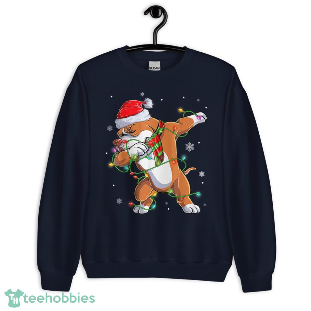 Santa Pitbull Dog Merry Boxmas Christmas Shirt - Unisex Crewneck Sweatshirt-1 santa pitbull dog merry boxmas christmas shirt 4px Santa Pitbull Dog Merry Boxmas Christmas Shirt