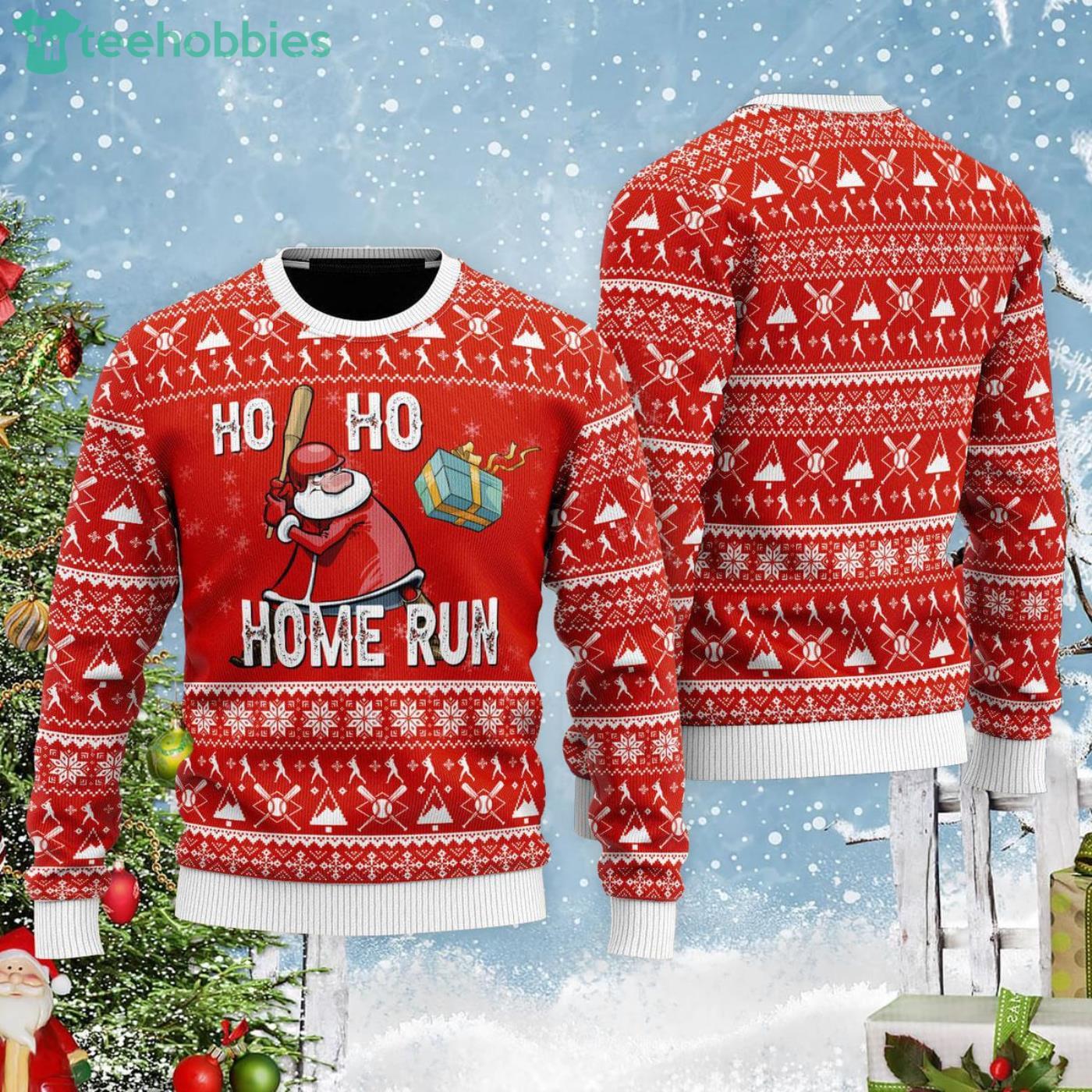 MLB Atlanta braves World Series Champions Christmas Snowplow Ugly AOP  Sweater For Thanksgiving - Freedomdesign