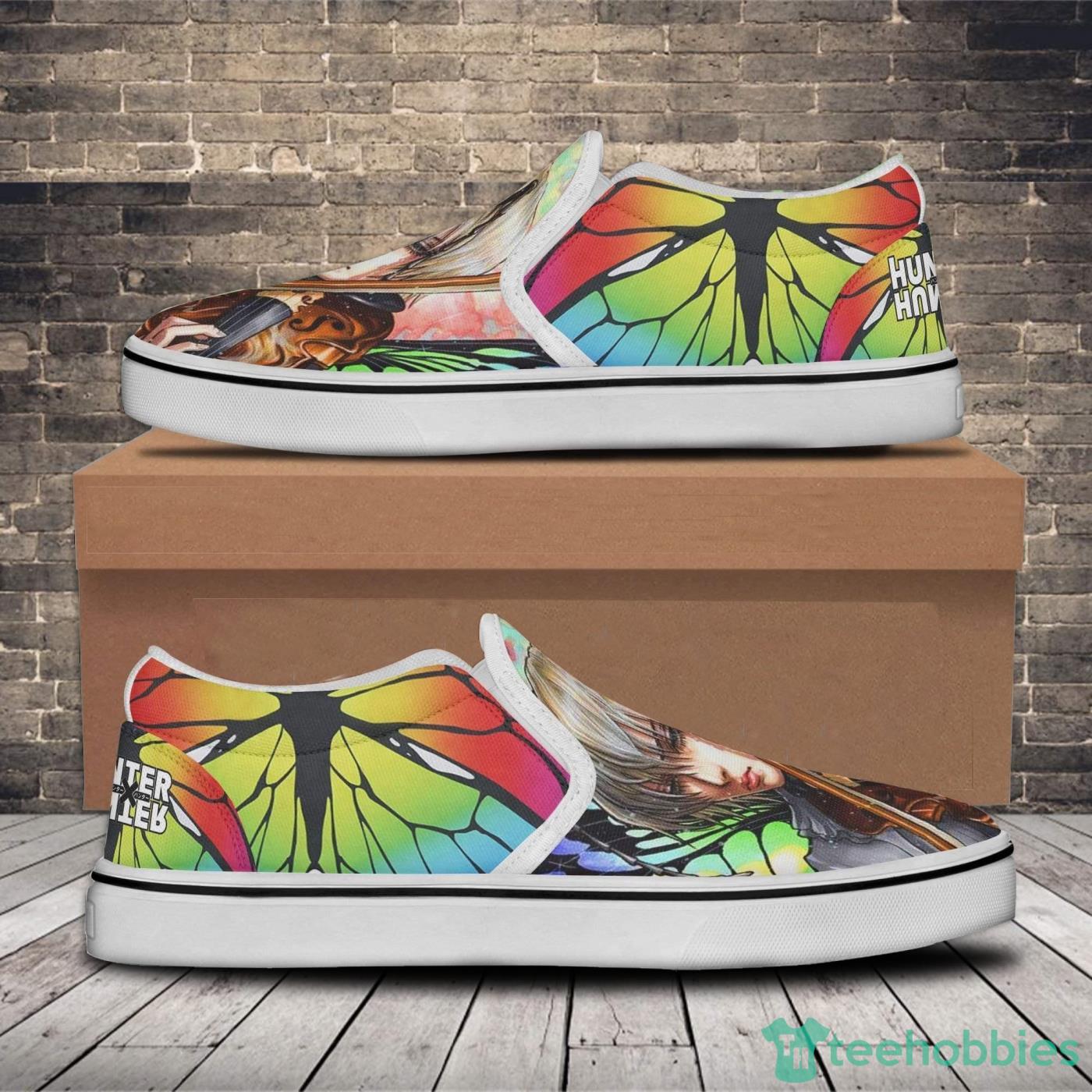 Shaiapouf Hunter x Hunter Shoes Custom Anime Slip On Shoes Product Photo 2 Shaiapouf Hunter x Hunter Shoes Custom Anime Slip On Shoes Product Photo 2