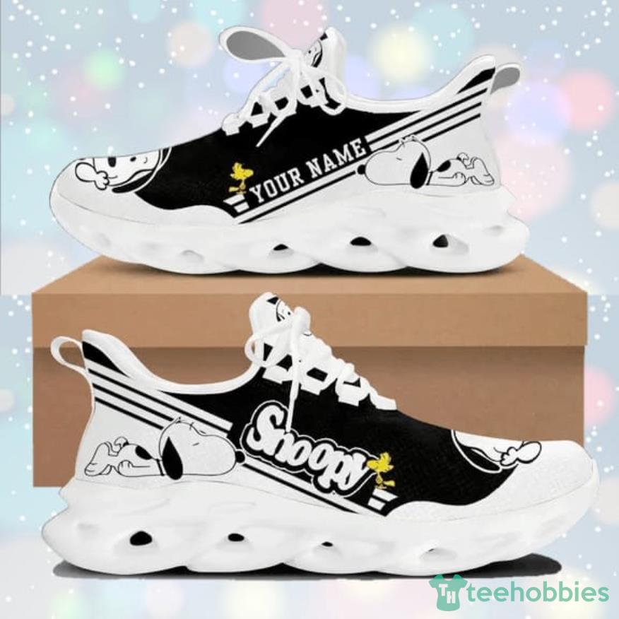 Snoopy Custom Name Max Soul Sneaker Running Shoes Product Photo 1