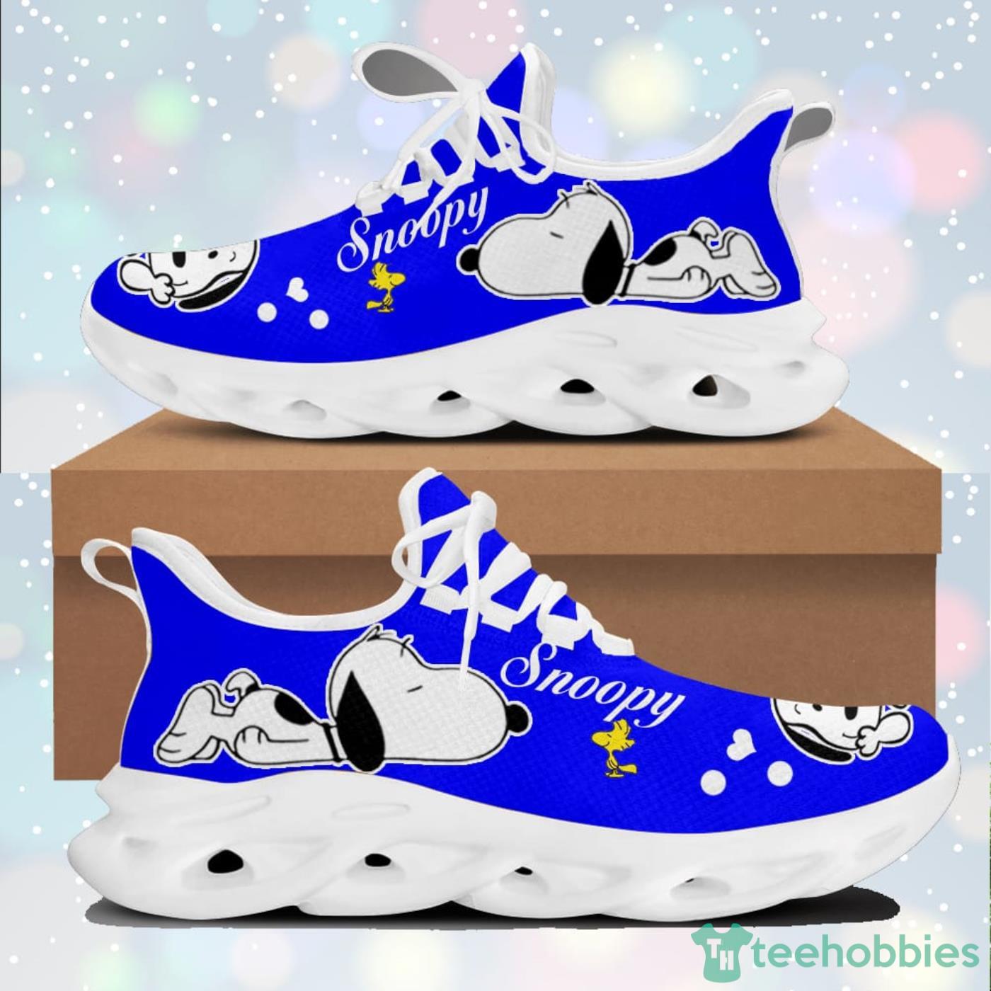 Snoopy Max Soul Sneaker Running Shoes Blue Shoes Product Photo 1