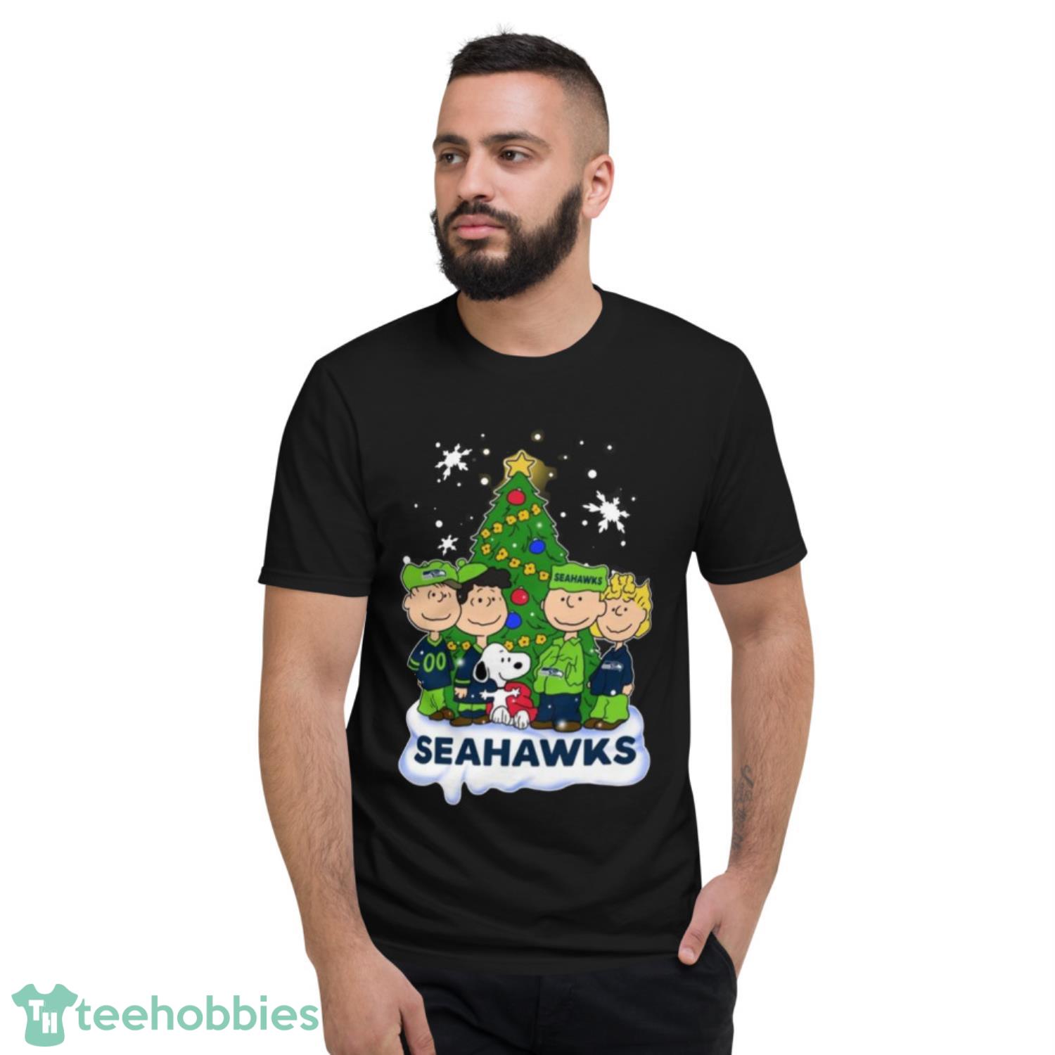 Christmas Snoopy Seattle Seahawks Shirt - Shibtee Clothing