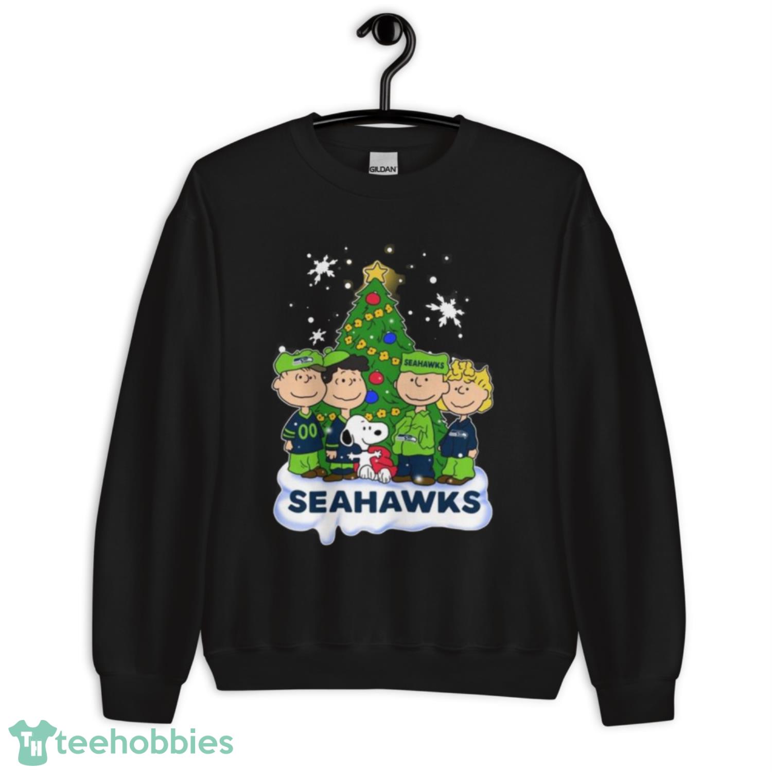 Christmas Snoopy Seattle Seahawks Shirt - Shibtee Clothing