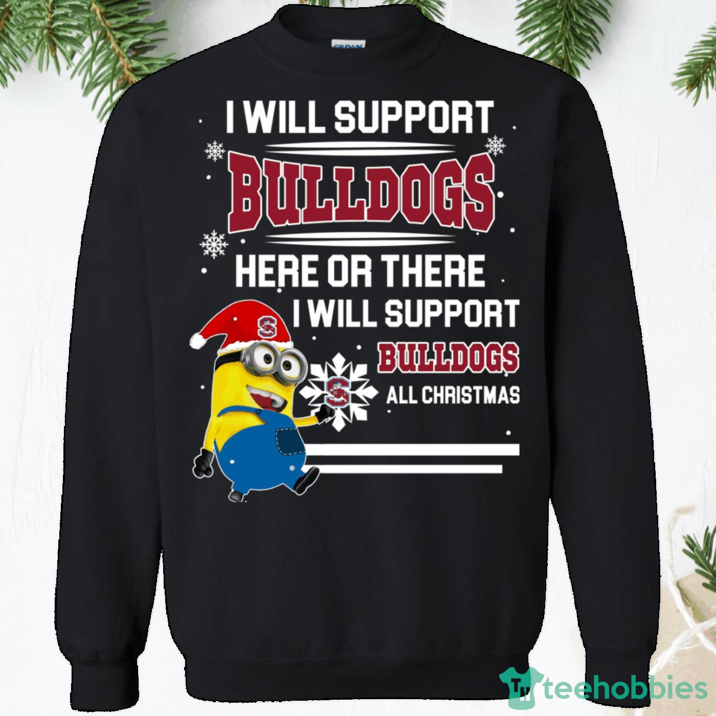 South Carolina State Bulldogs Minion Christmas Sweatshirt - south-carolina-state-bulldogs-minion-christmas-sweatshirt-1