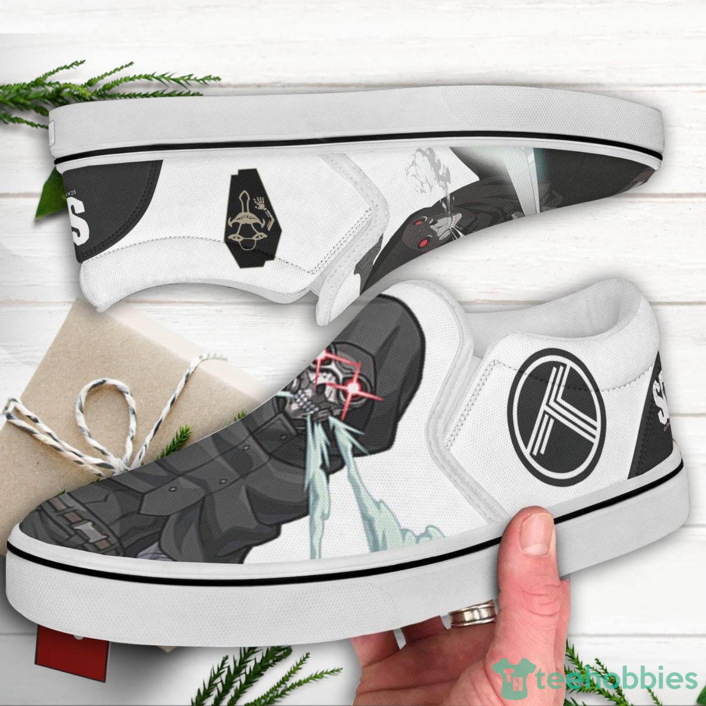 Sword Art Online Death Gun Shoes Custom Anime Slip On Shoes Product Photo 3 Sword Art Online Death Gun Shoes Custom Anime Slip On Shoes Product Photo 3