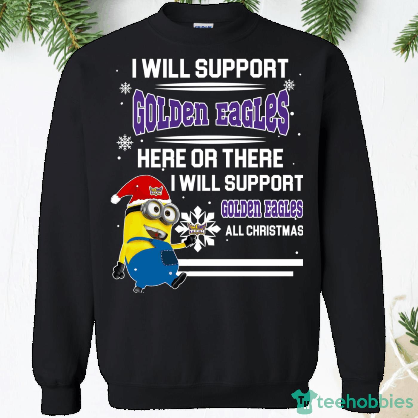 Tennessee Tech Golden Eagles Minion Christmas Sweatshirt - tennessee-tech-golden-eagles-minion-christmas-sweatshirt-1