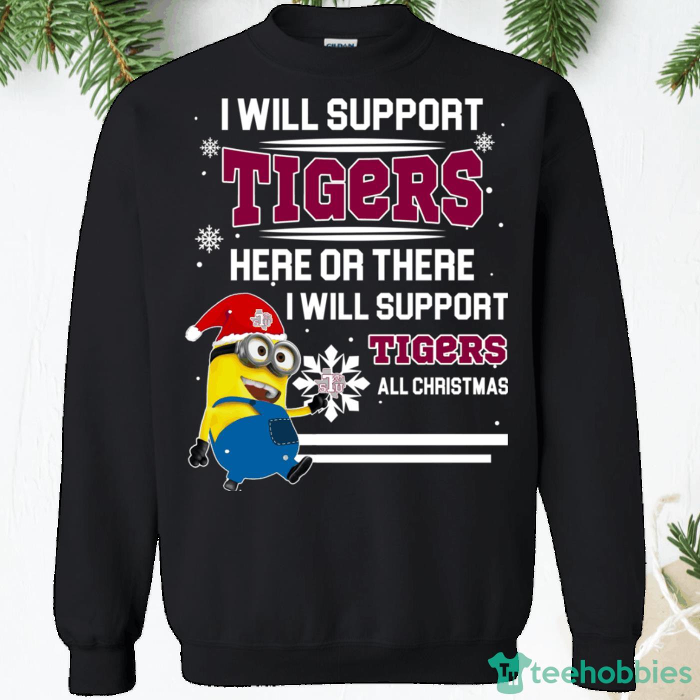 Texas Southern Tigers Minion Christmas Sweatshirt - texas-southern-tigers-minion-christmas-sweatshirt-1