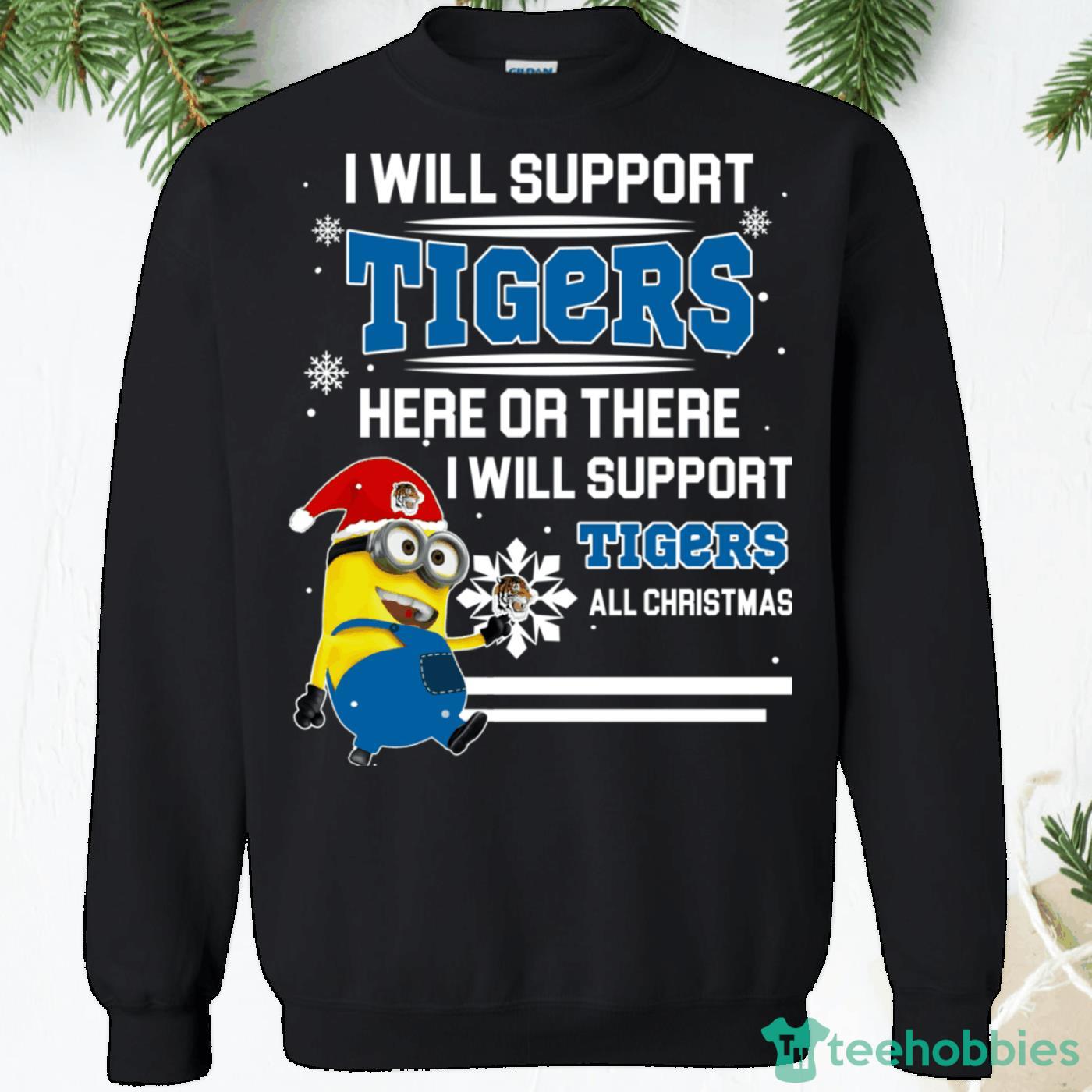 Tigers Minion Christmas Sweatshirt - tigers-minion-christmas-sweatshirt-1