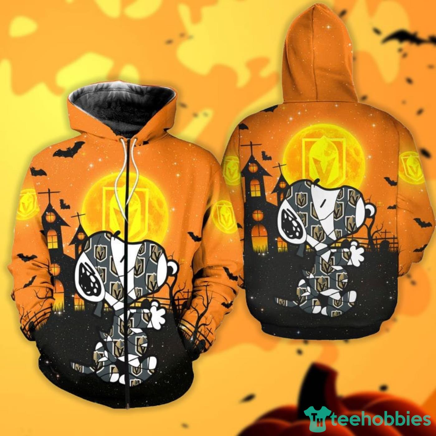 Vegas Golden Knights Mummy Snoopy Halloween All Over Printed 3D Shirt Product Photo 2 Vegas Golden Knights Mummy Snoopy Halloween All Over Printed 3D Shirt Product Photo 2