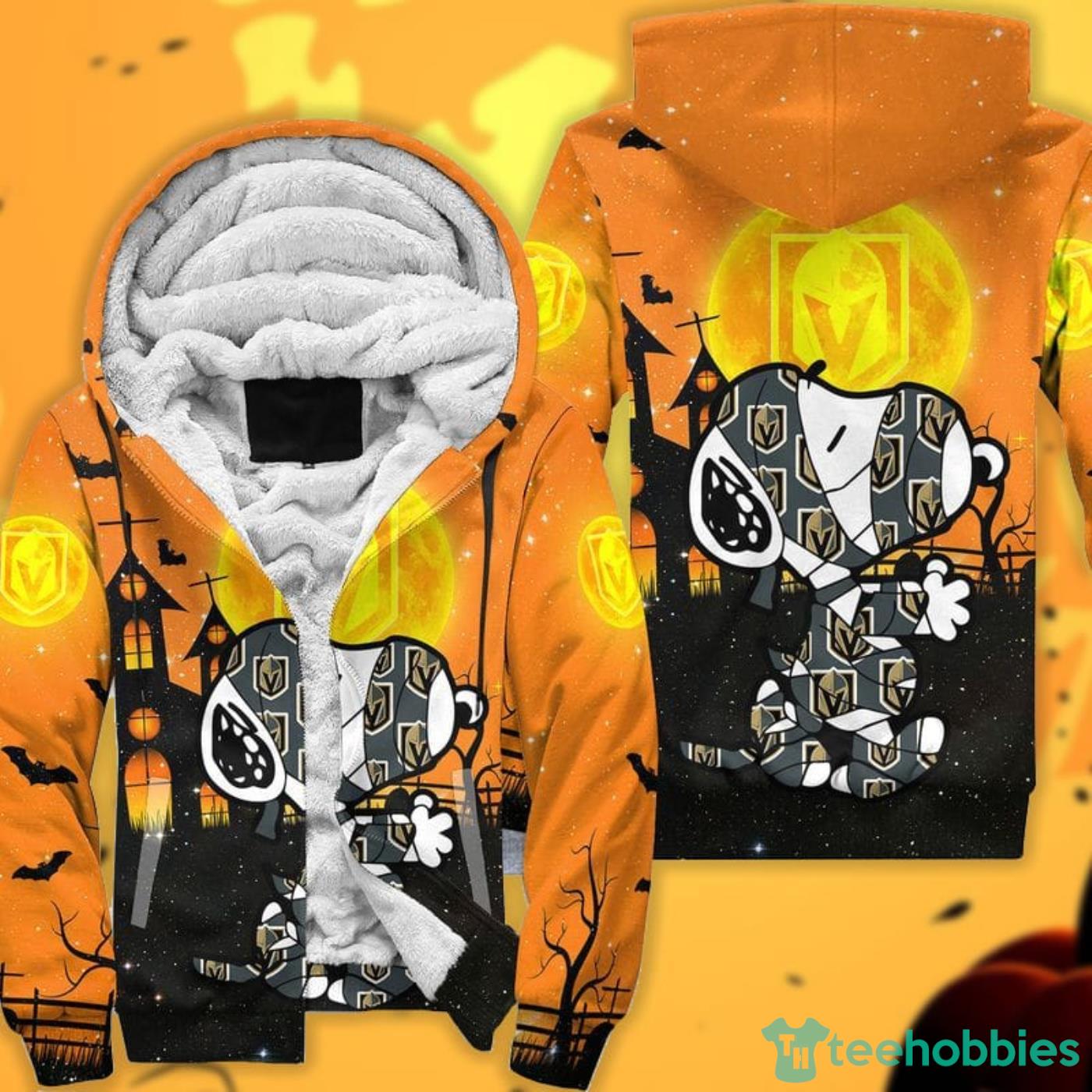 Vegas Golden Knights Mummy Snoopy Halloween All Over Printed 3D Shirt Product Photo 5 Vegas Golden Knights Mummy Snoopy Halloween All Over Printed 3D Shirt Product Photo 5