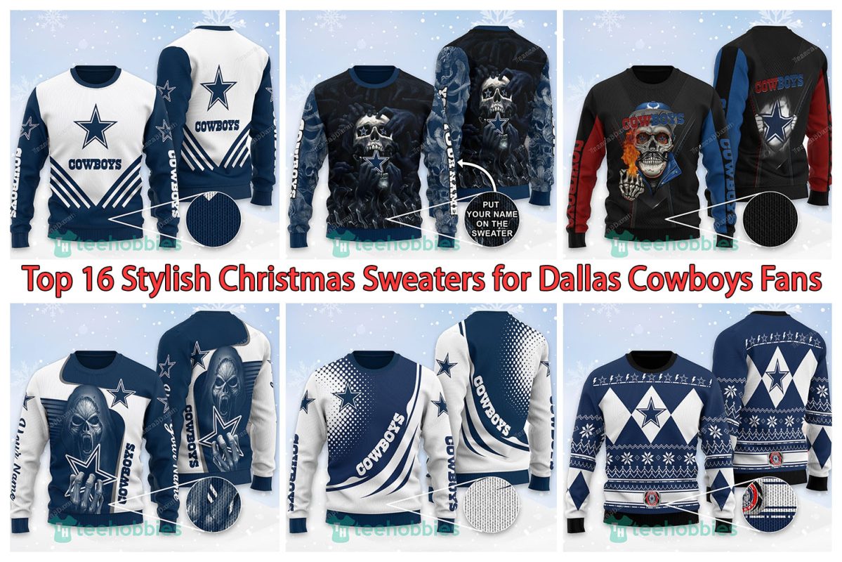 Top 16 Stylish Christmas Sweaters for Dallas Cowboys Fans