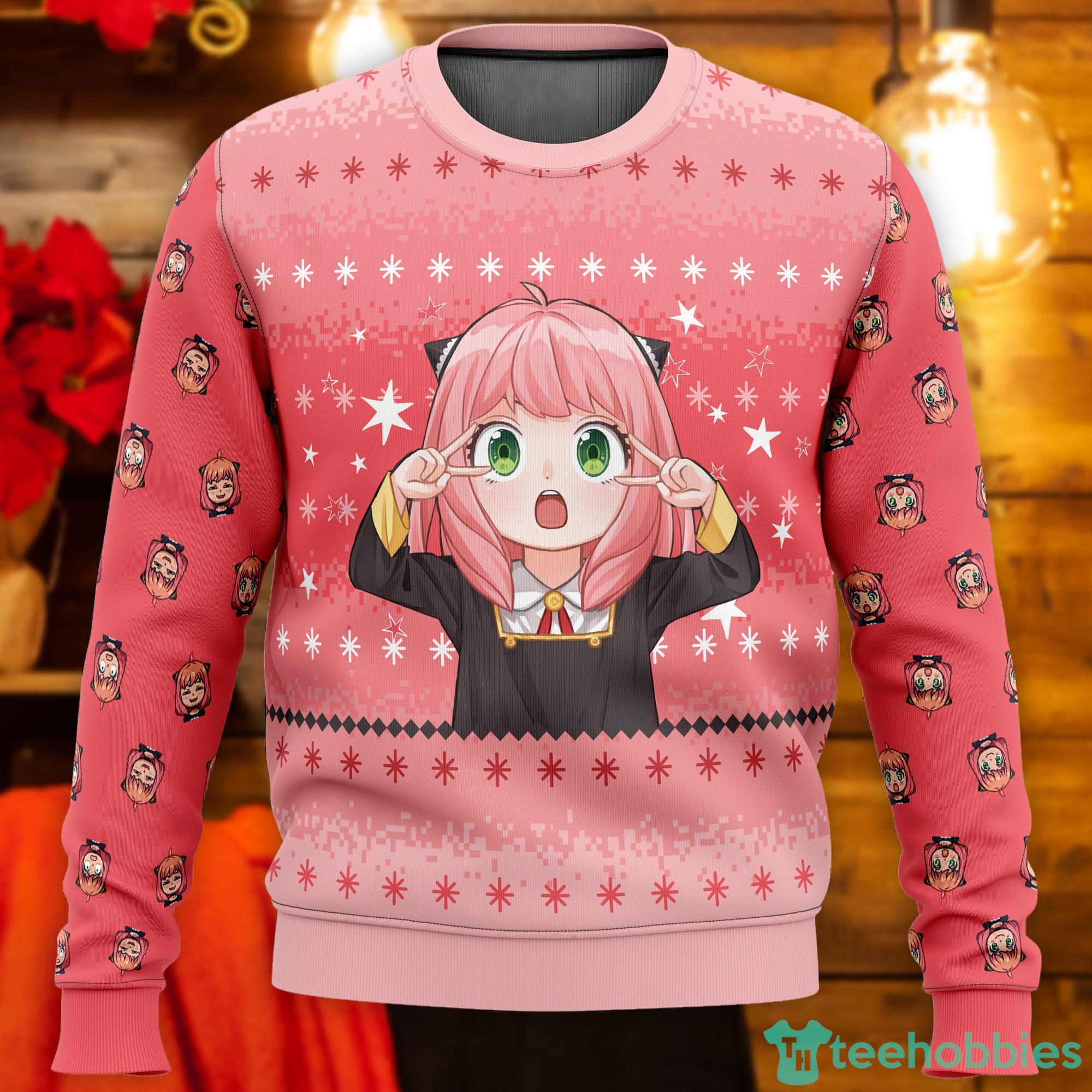 Update 74+ anime christmas sweater best