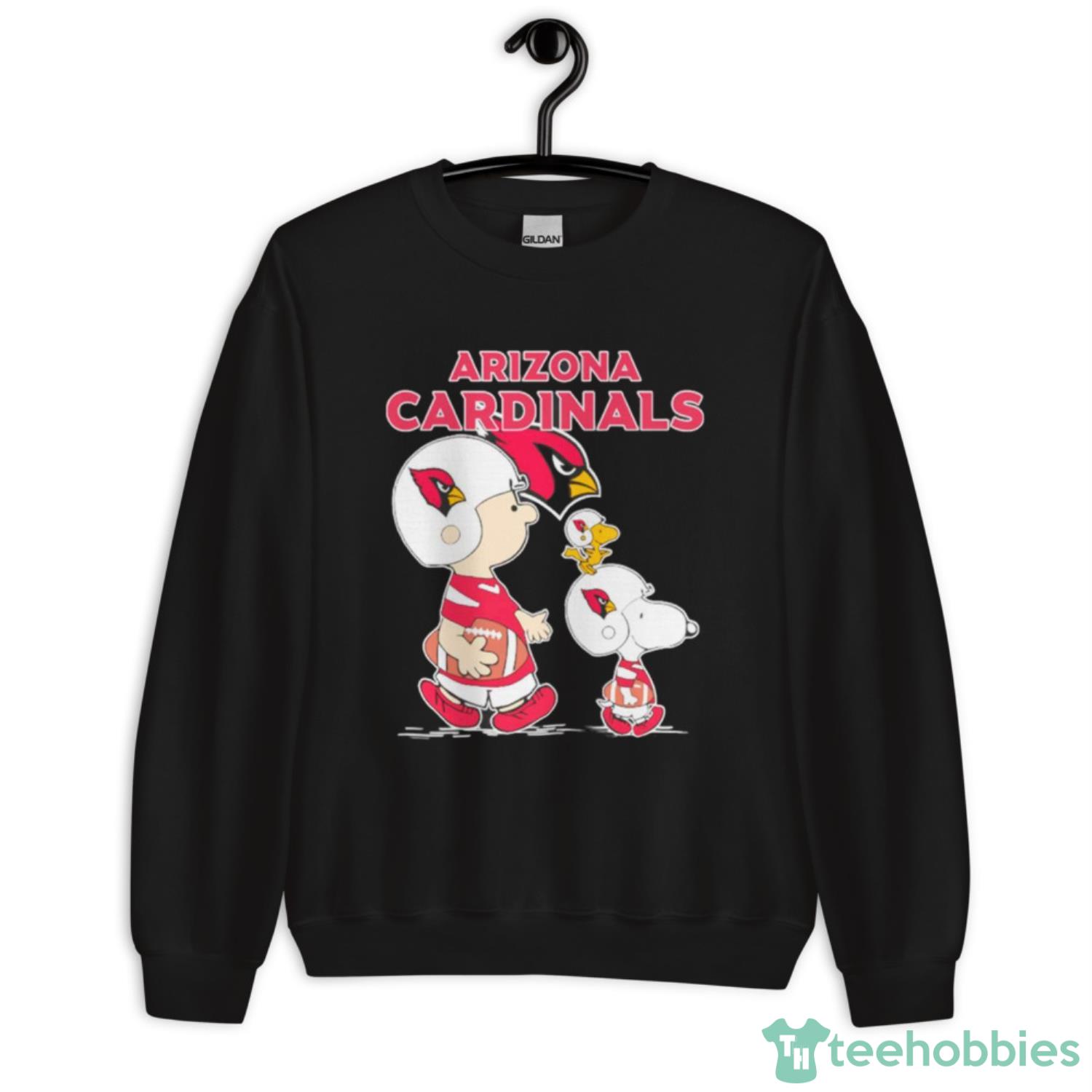 Arizona Cardinals Let's Play Football Together Snoopy NFL Unisex