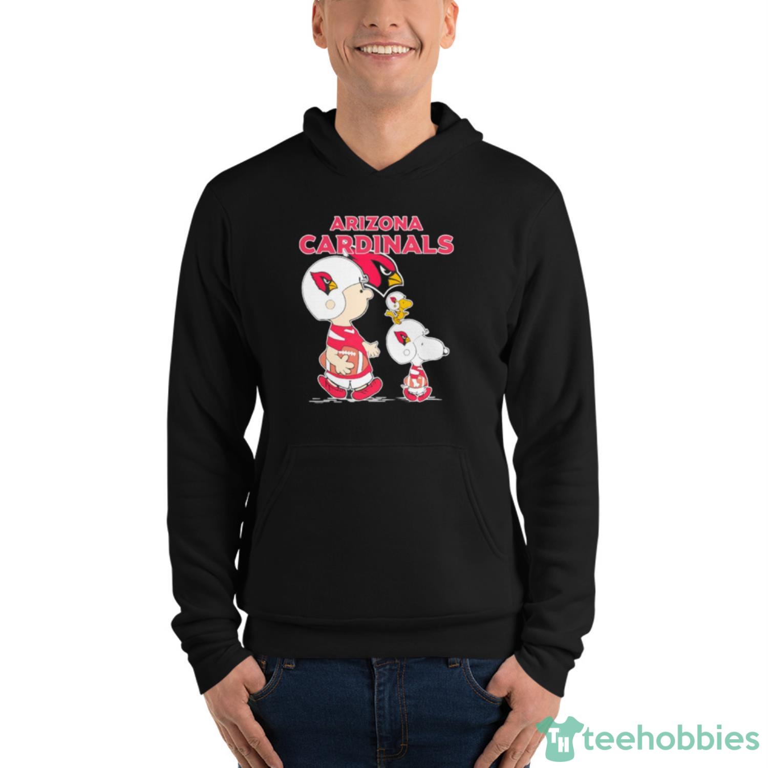 Arizona Cardinals Let's Play Football Together Snoopy NFL Unisex