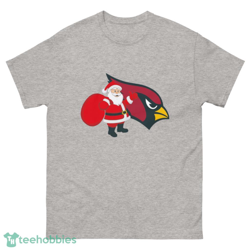 Arizona Cardinals Santa Claus Christmas Shirt - 500 Men’s Classic Tee Gildan