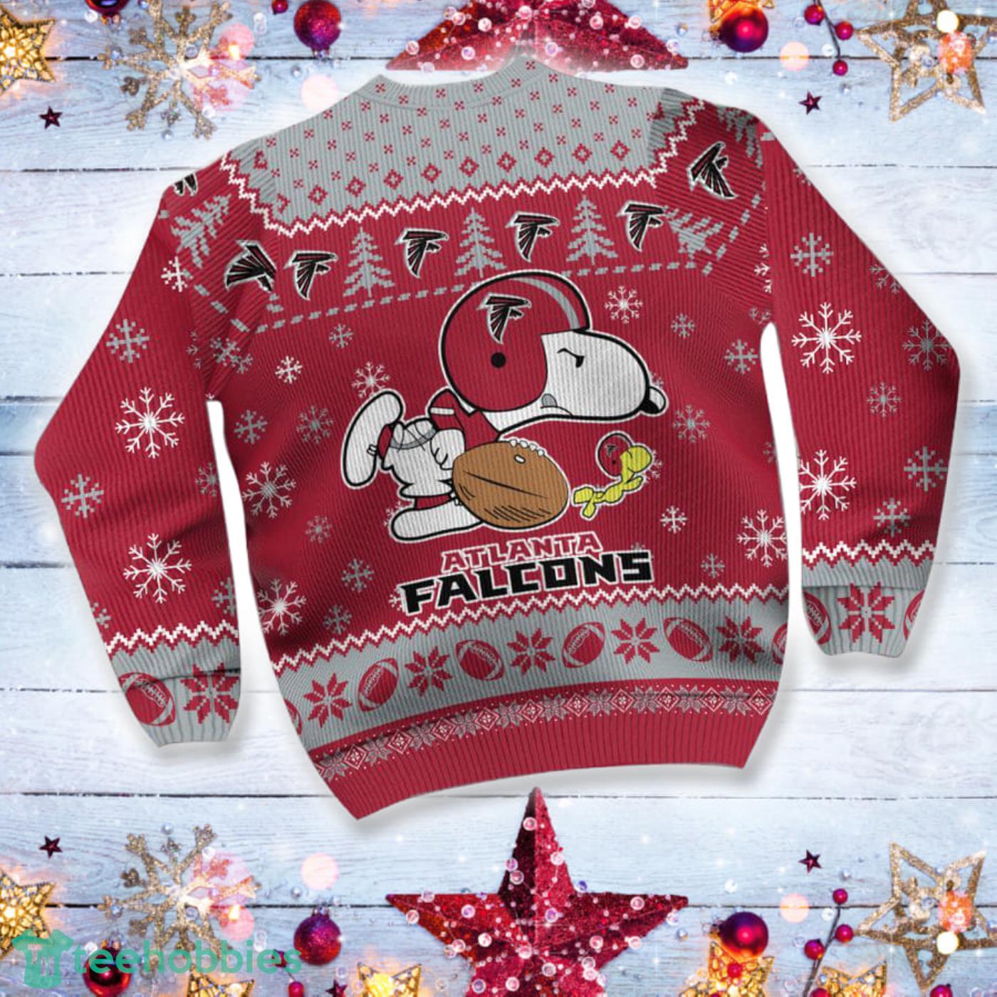 Atlanta Falcons Snoopy NFL Christmas Ugly Sweater Gift For Fans