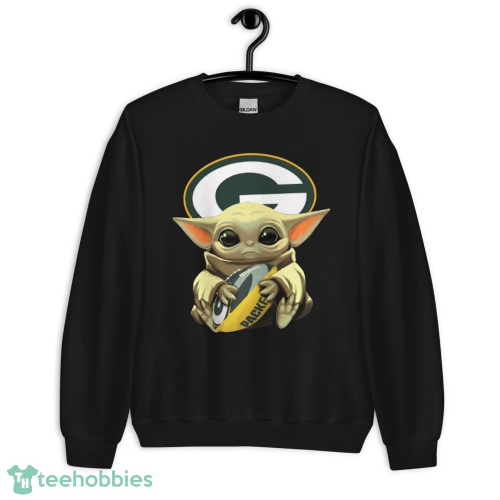 Baby yoda packers online hoodie