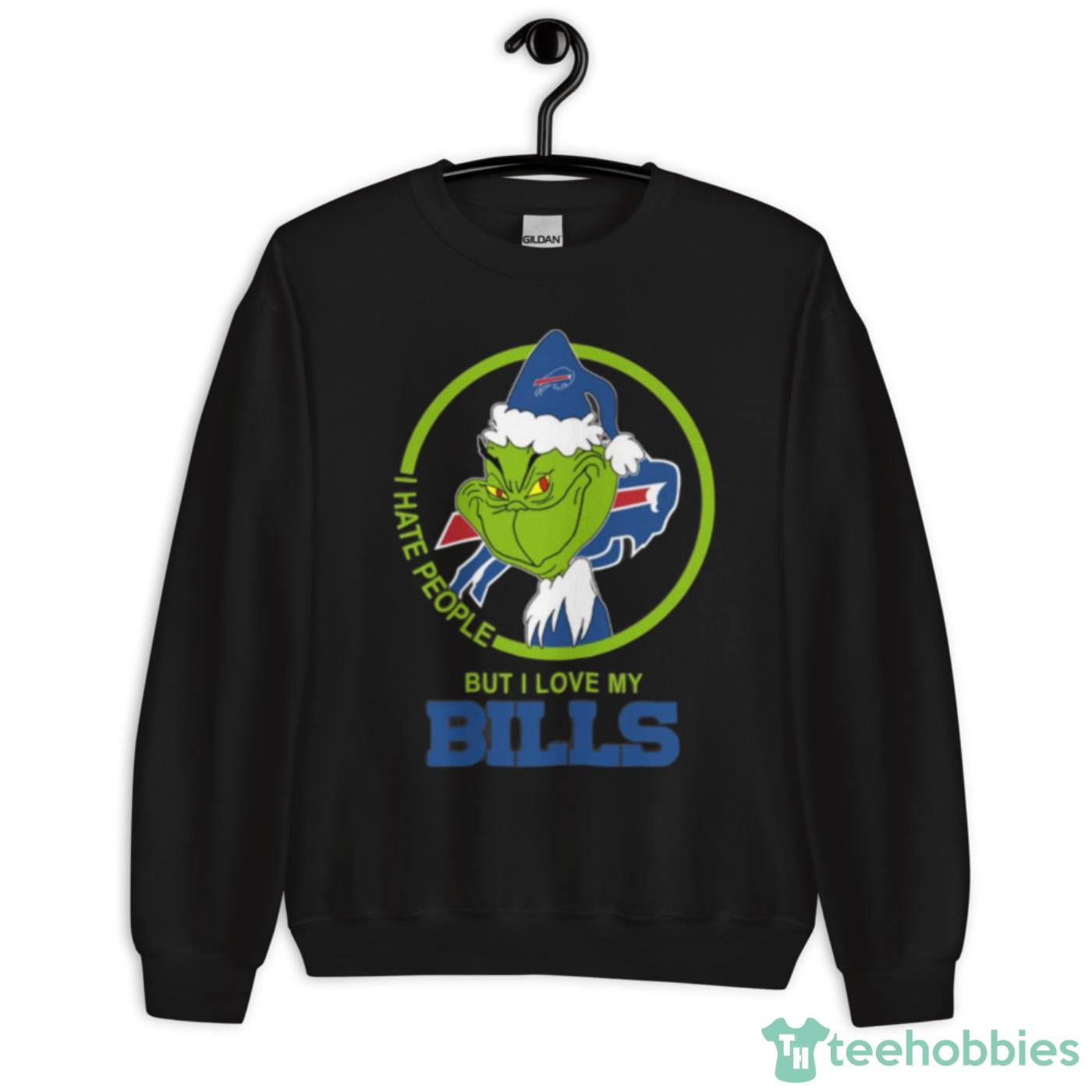 Buffalo Bills Grinch Ugly Christmas Sweater - Freedomdesign