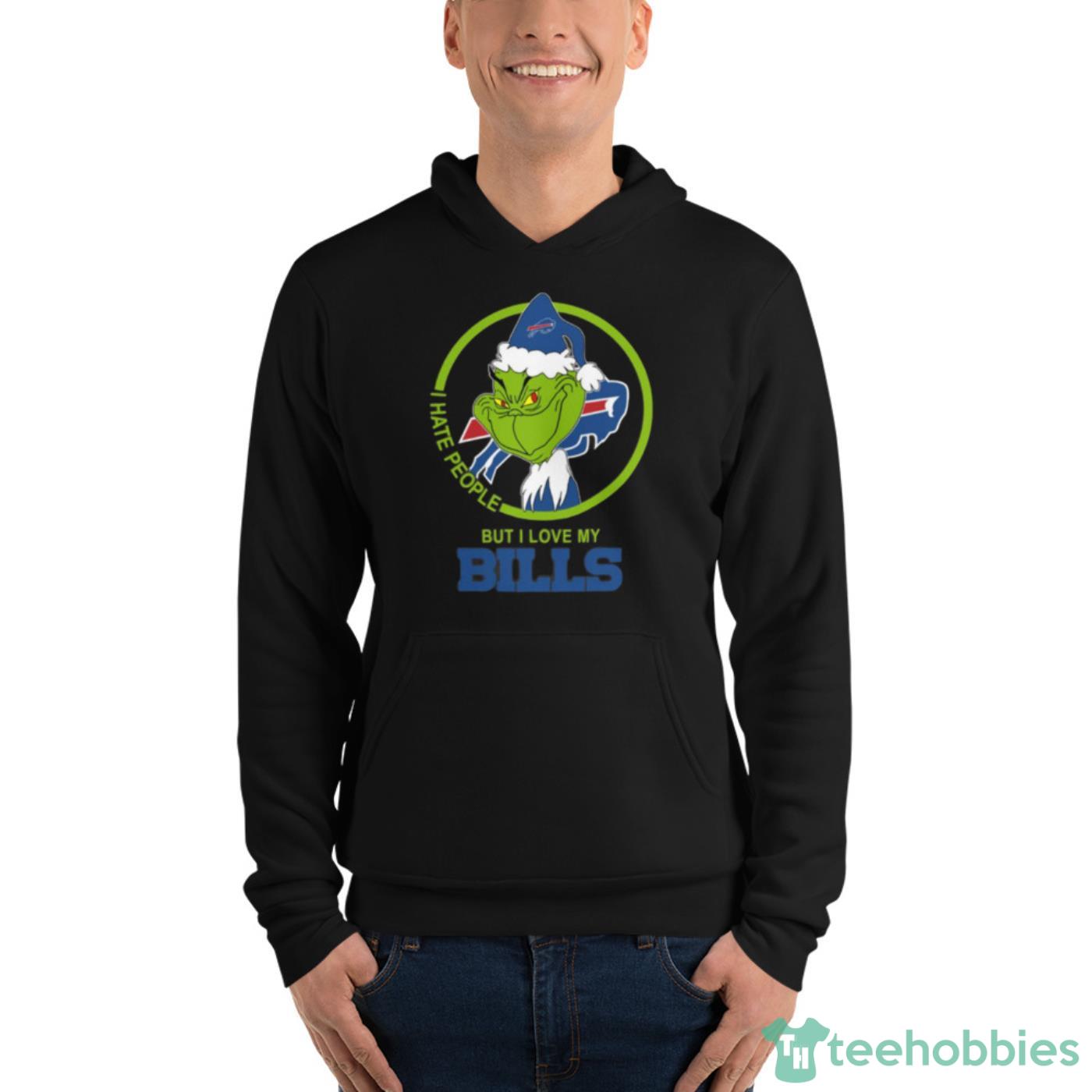 Personalized Funny Christmas The Grinch Buffalo Bills NFL I Hate