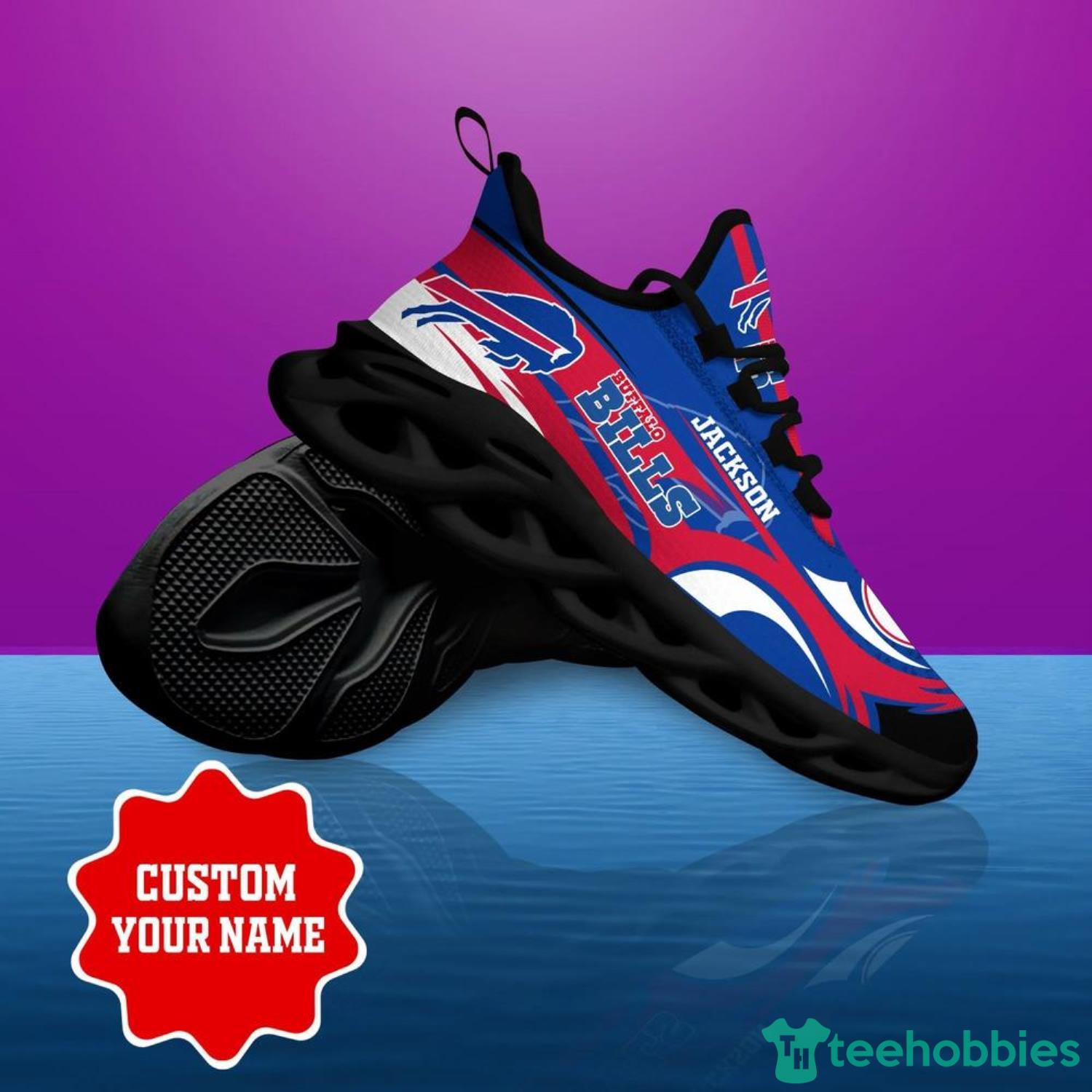 Buffalo Bills NFL Max Soul Shoes Custom Name For Men Women