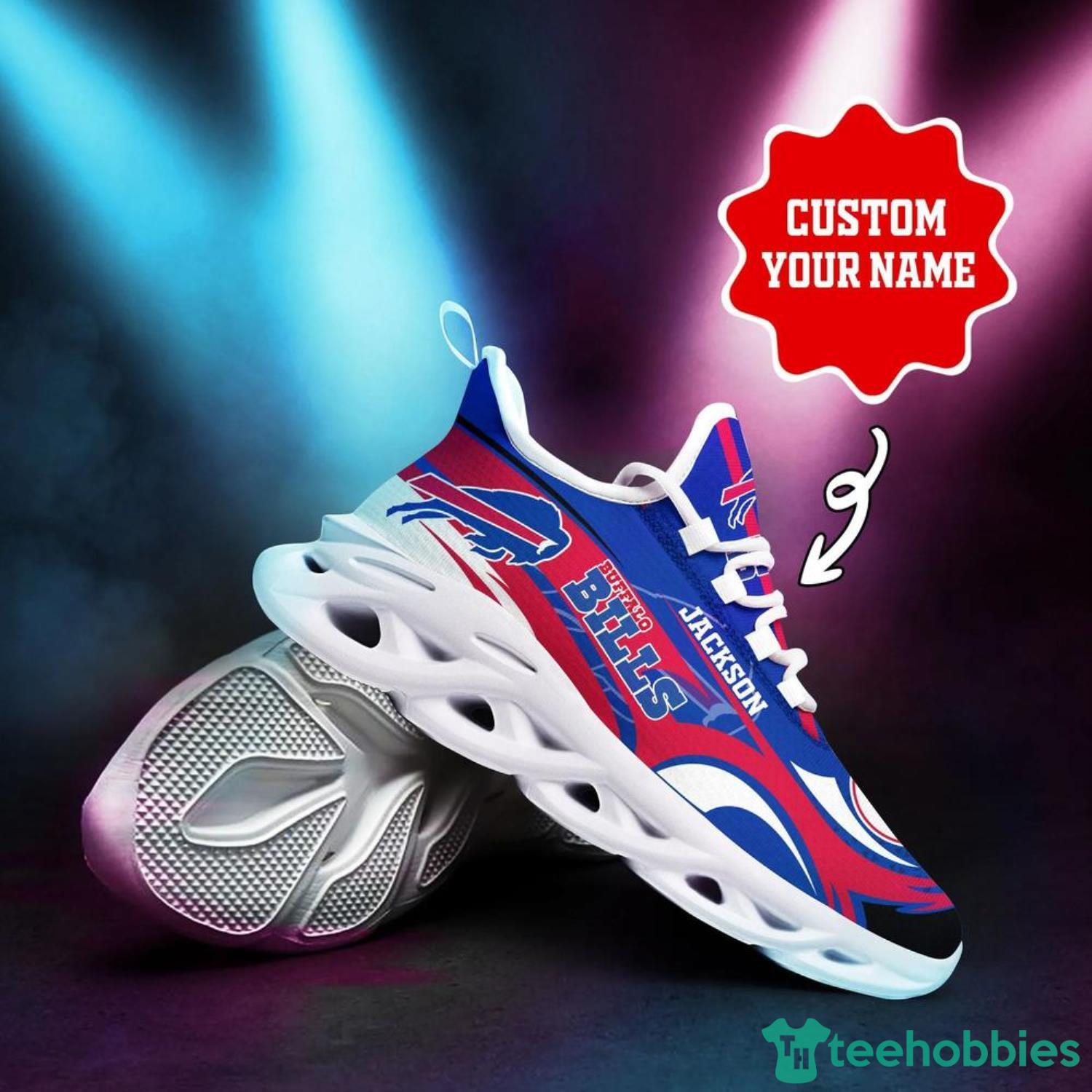 Buffalo Bills NFL Max Soul Shoes Custom Name For Men Women