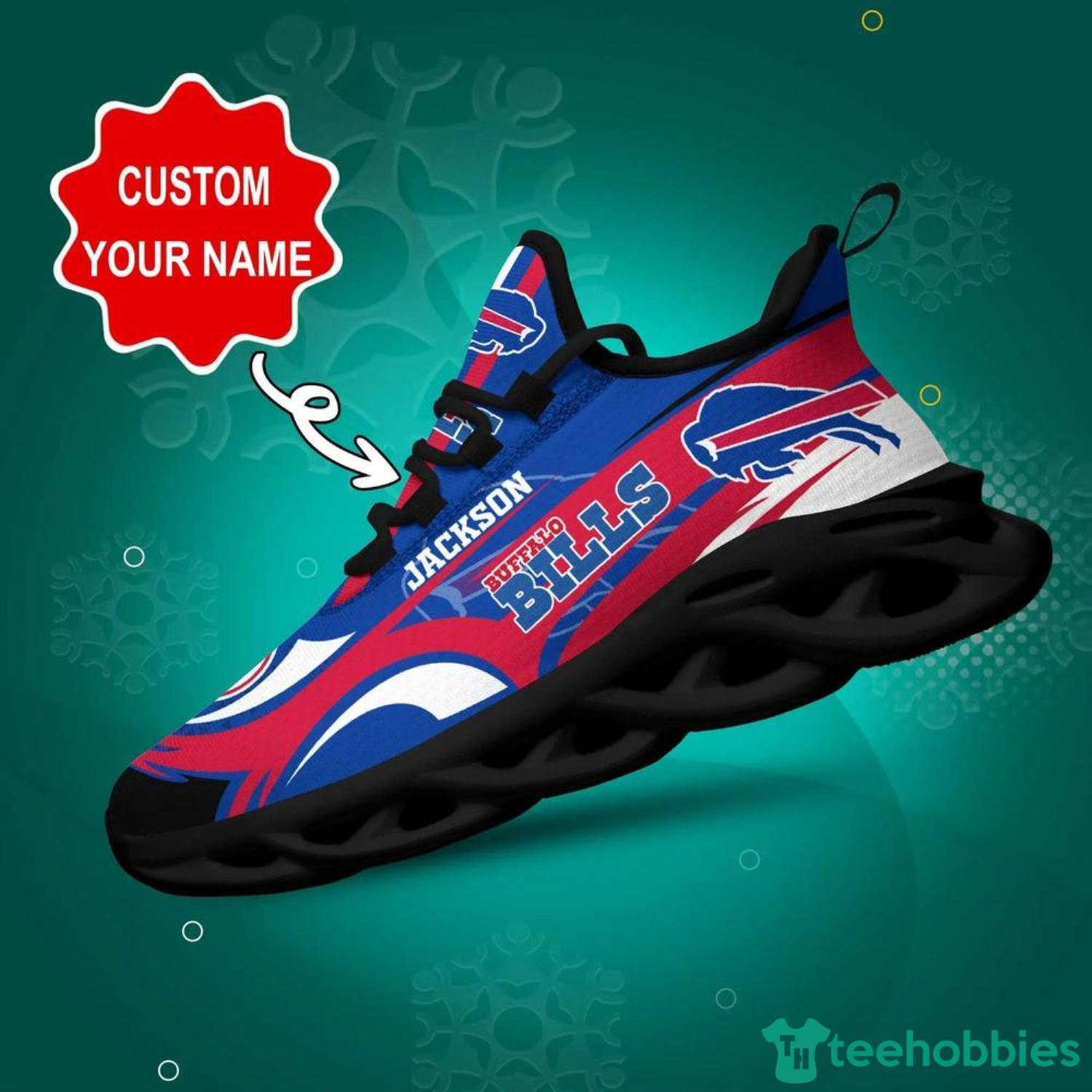 Buffalo Bills Custom Name Men And Women Max Soul Shoes