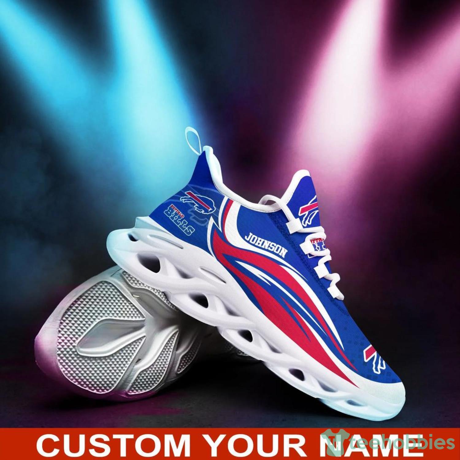 Buffalo Football Bills Max Soul Sneakers Running Sport Shoes For Men Women  Custom Name - YesItCustom