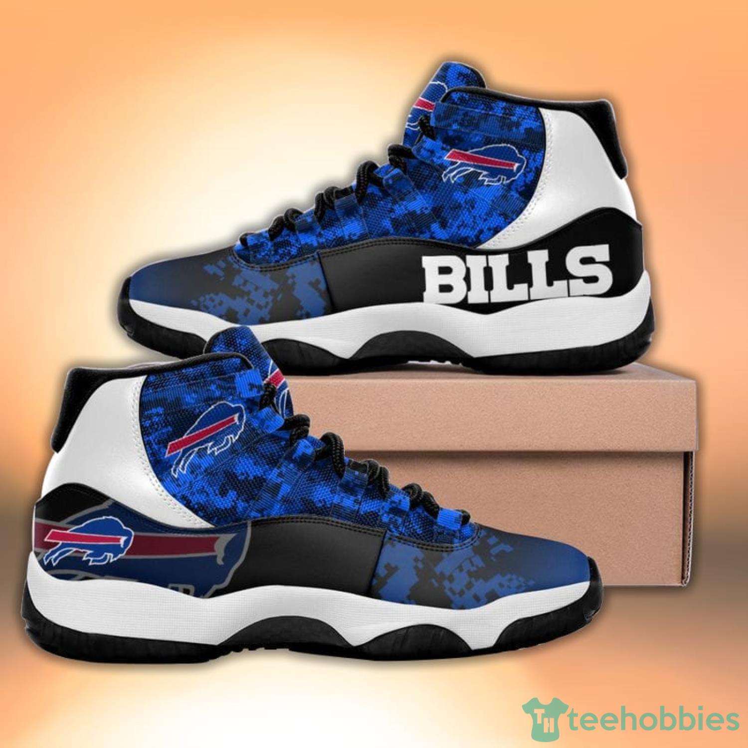 Buffalo Bills Camo Style Sneaker Air Jordan 11 Shoes