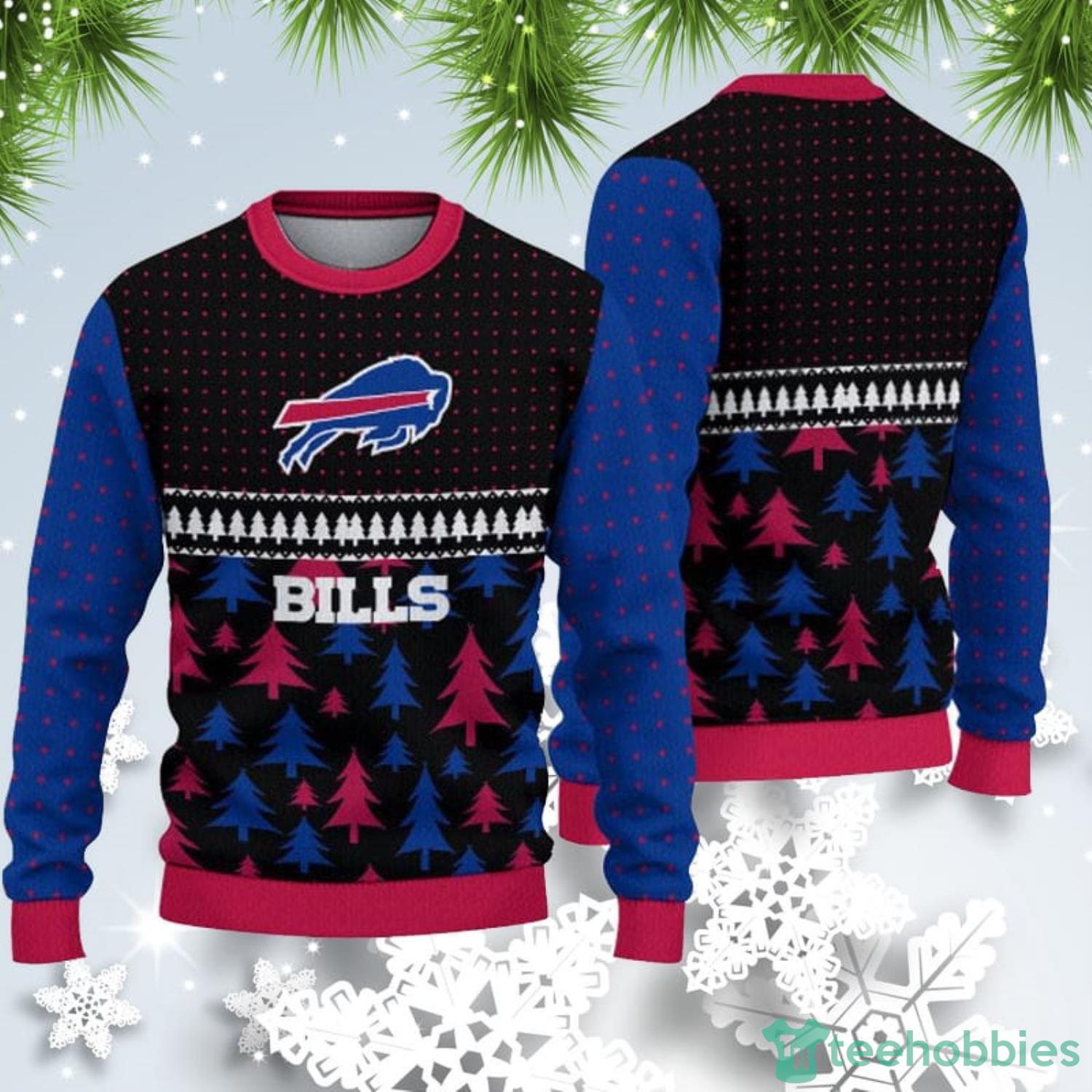 Buffalo Bills Sport Team Christmas Pattern Ugly Christmas Sweater