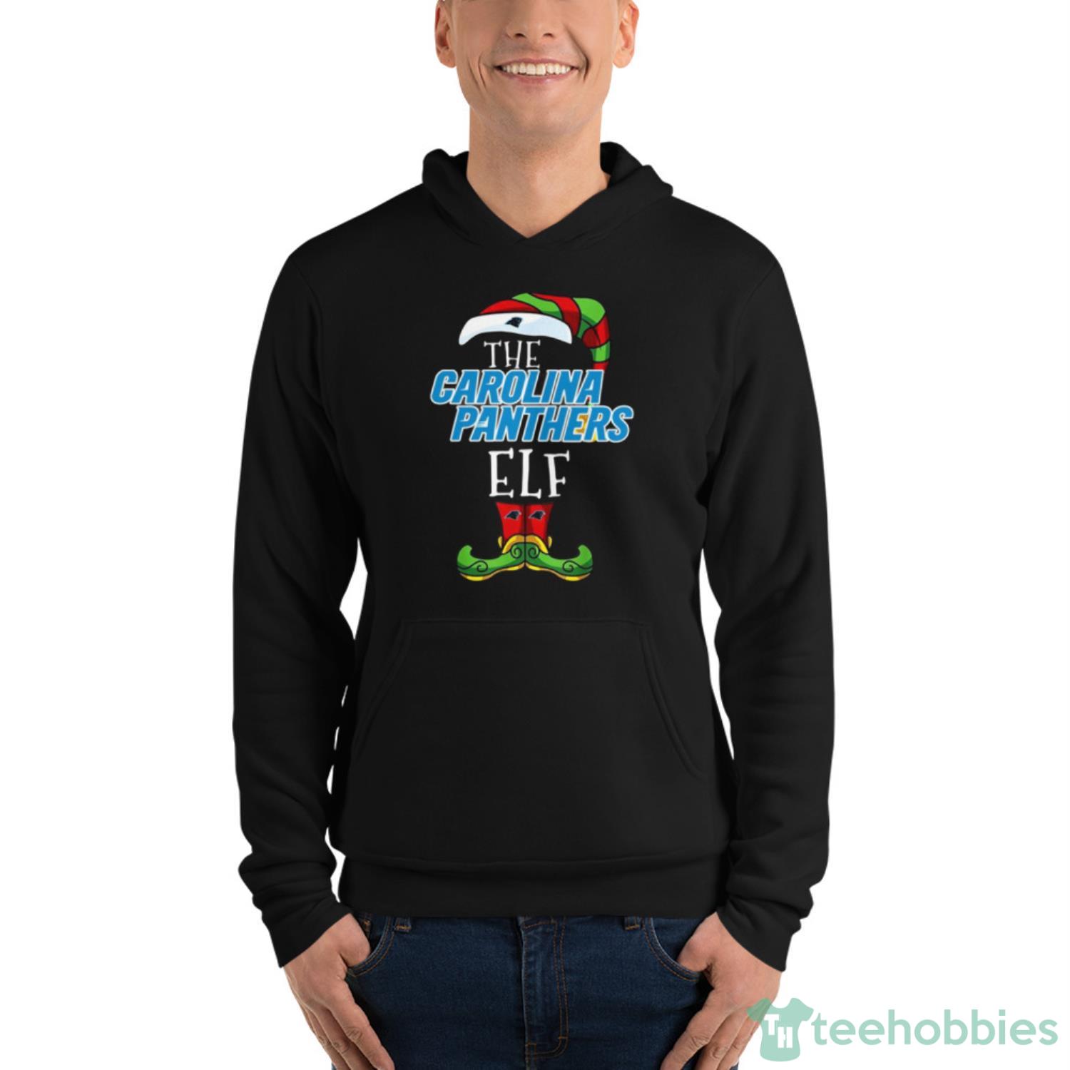 Carolina Panthers Christmas ELF Funny NFL T Shirt - Freedomdesign