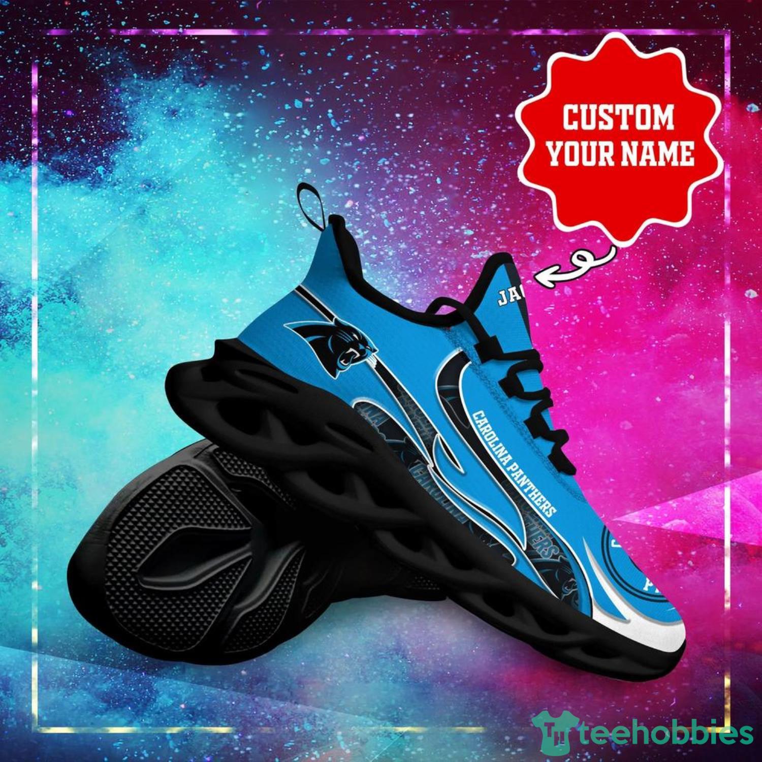 Carolina panthers best sale custom shoes