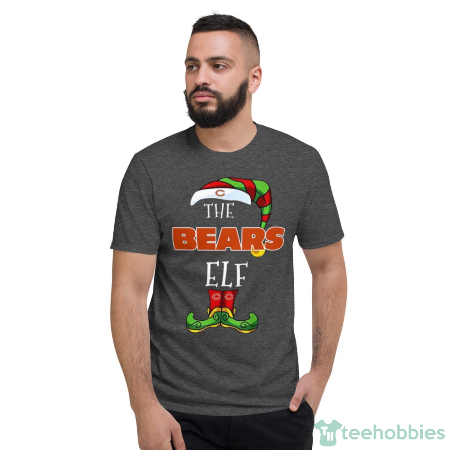 Chicago Bears Christmas Elf Funny Nfl Shirt