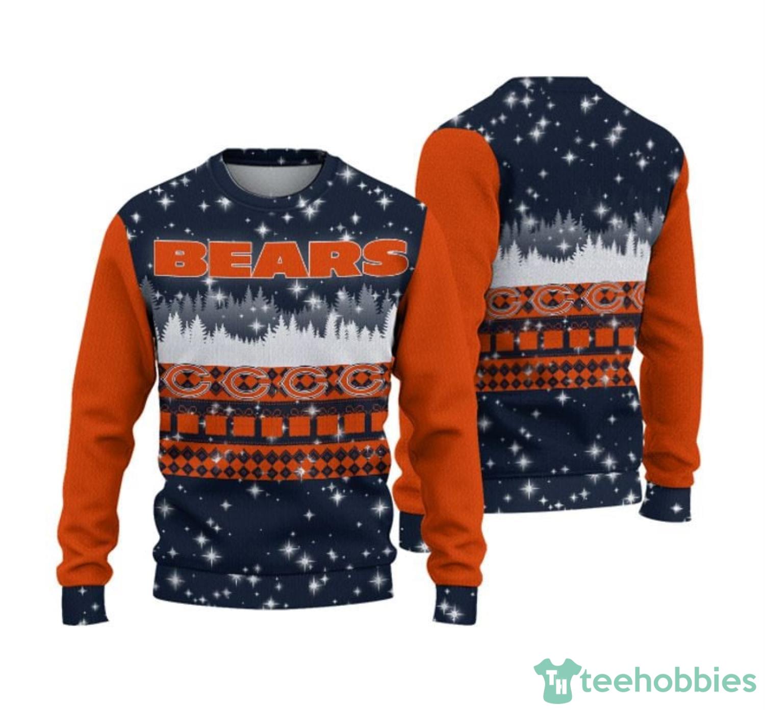 NFL Chicago Bears New Season Decorate Knitted Christmas 3D Sweater -  Banantees