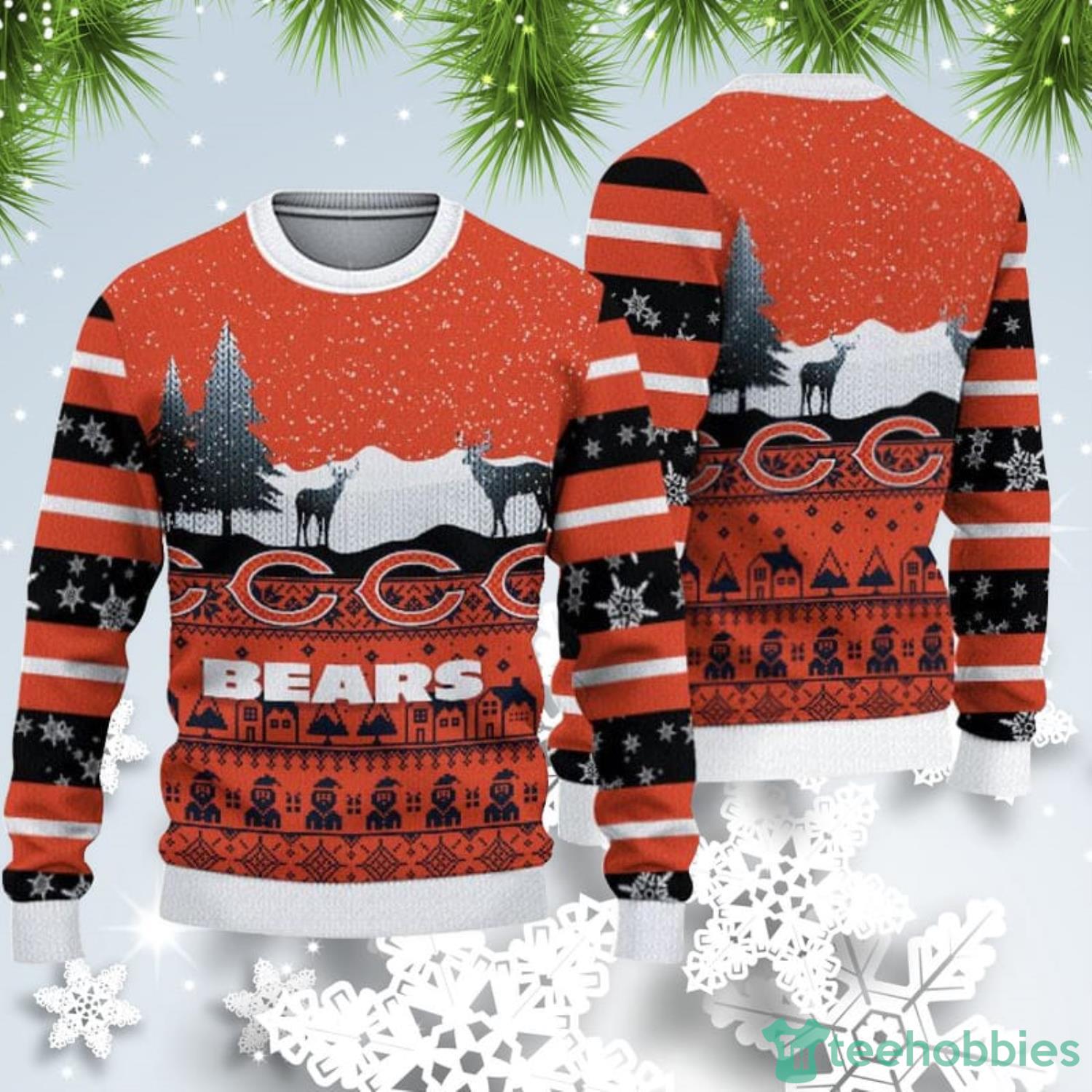 Chicago Bears NFL Ugly Christmas Sweater Classic Pattern Very C@@L XL Next  Year