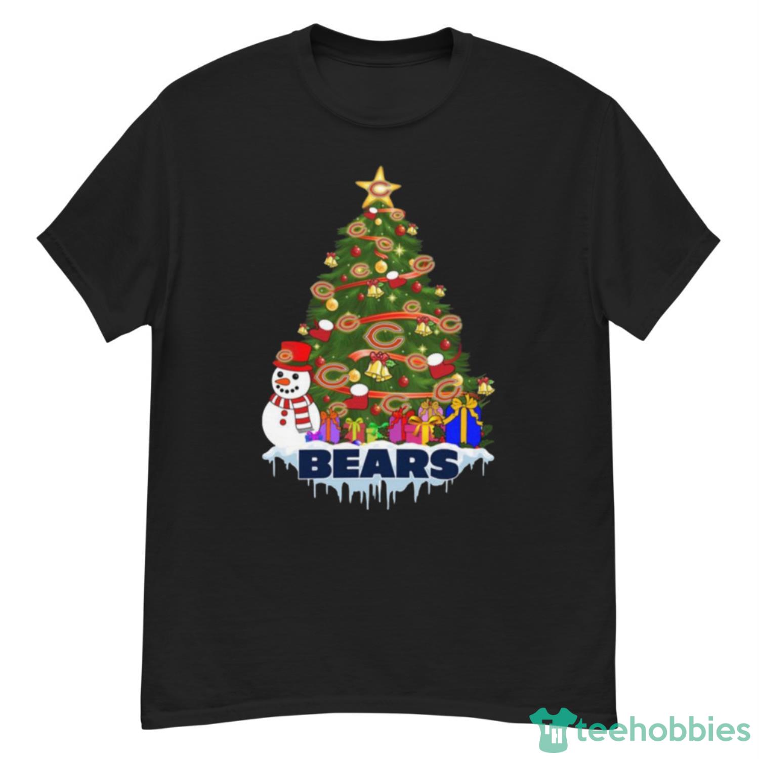 Personalized Chicago Bears Football Team Logo Christmas Ugly Sweater Mens -  T-shirts Low Price