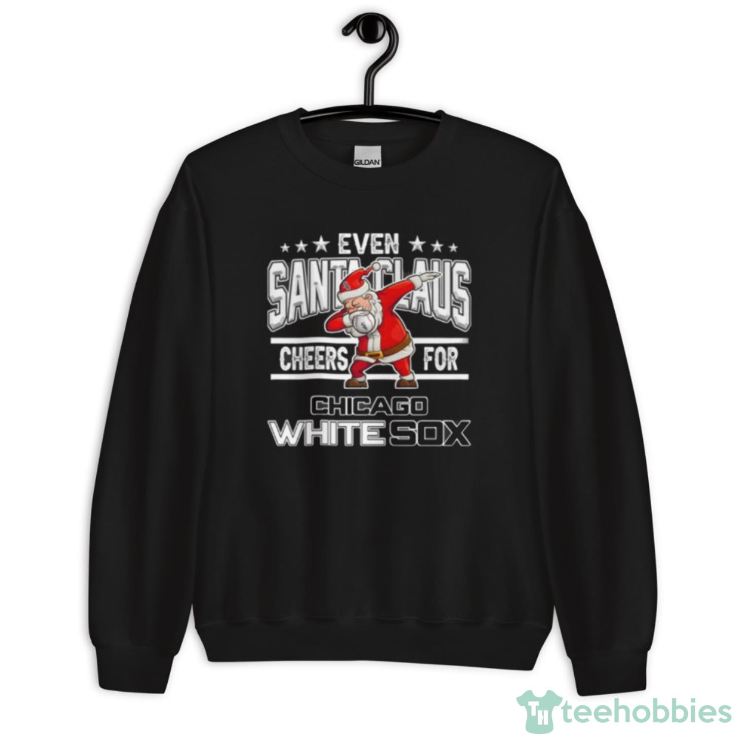 Chicago White Sox Even Santa Claus Cheers For Christmas MLB T-Shirt