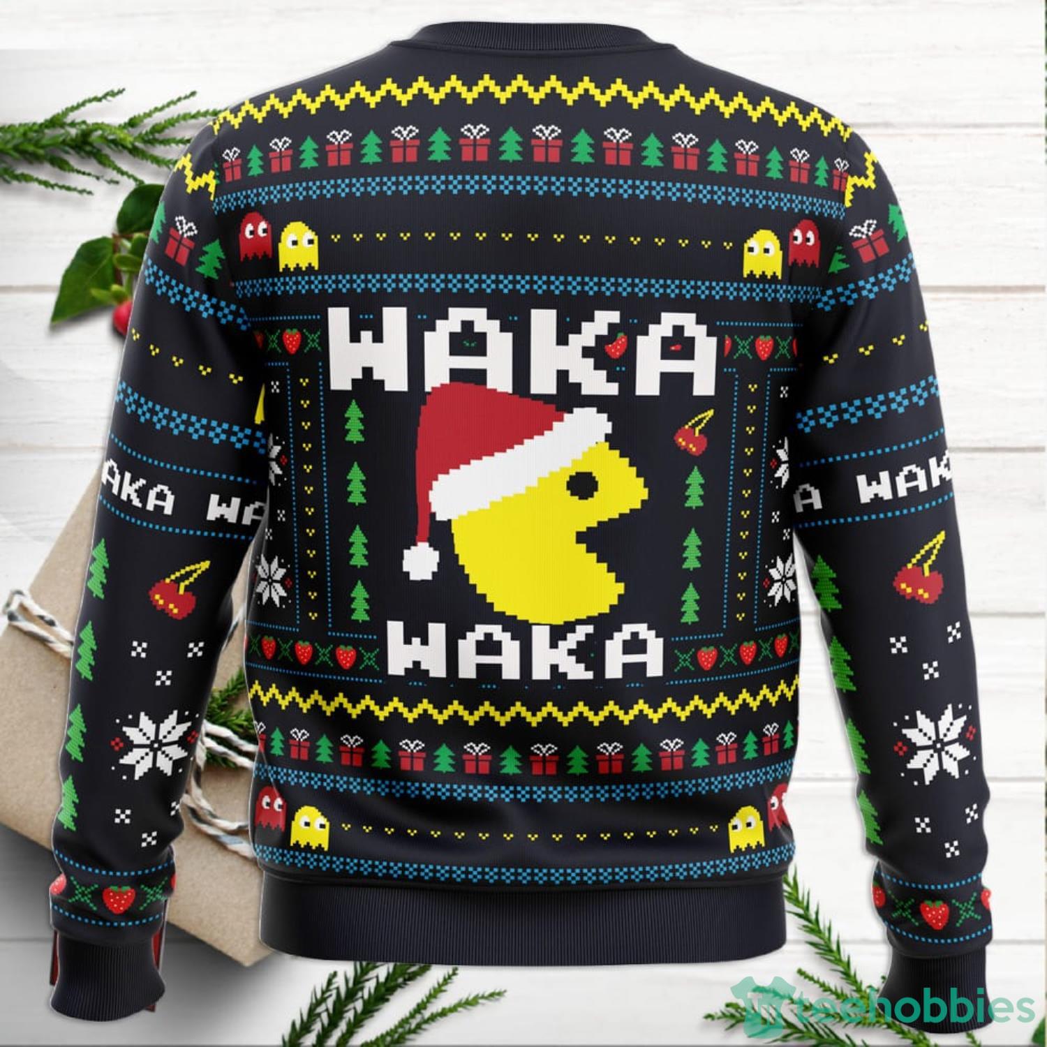 Pac man clearance ugly sweater