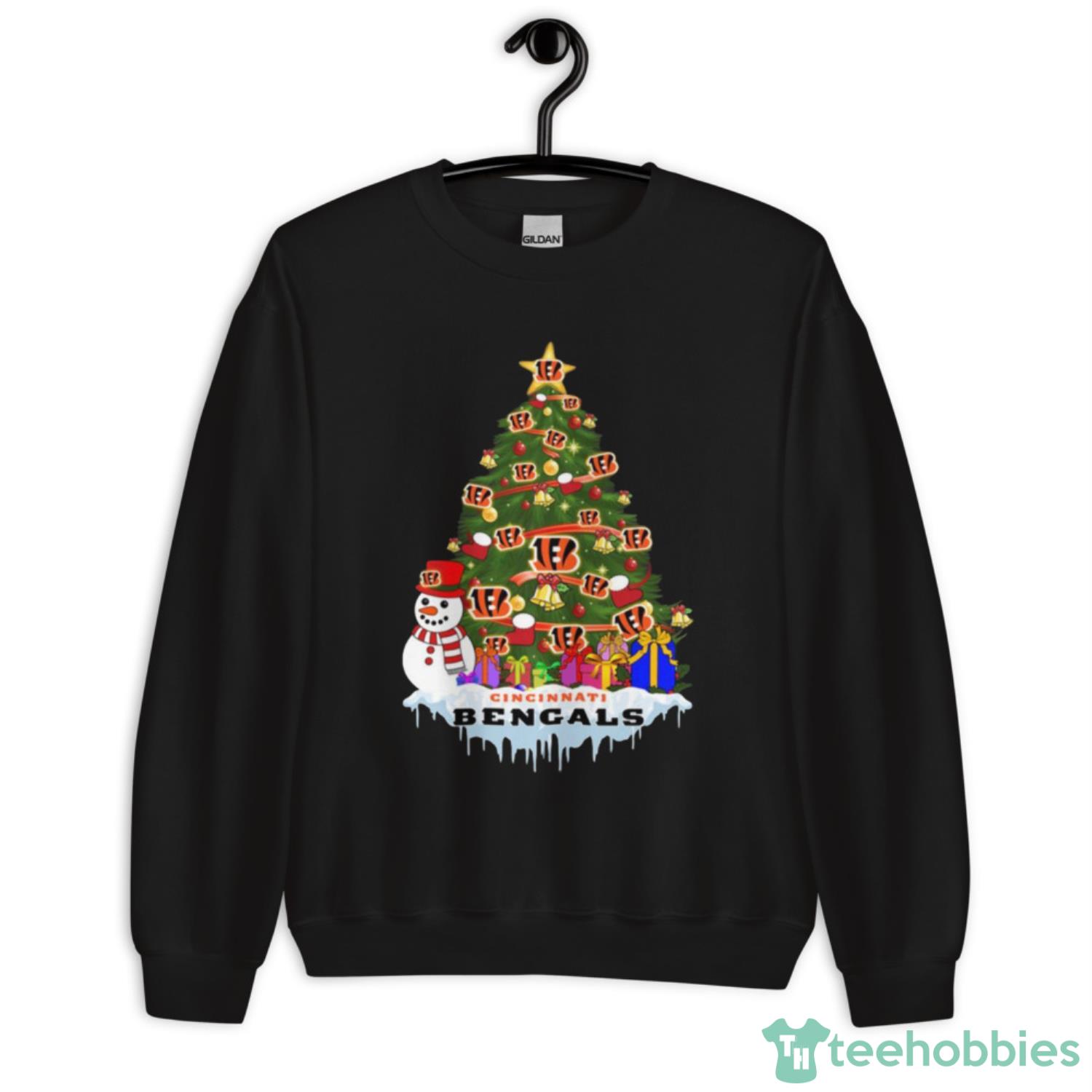 Cincinnati Bengals Grateful Dead SKull And Bears Ugly Sweater NFL Football  Christmas Shirt