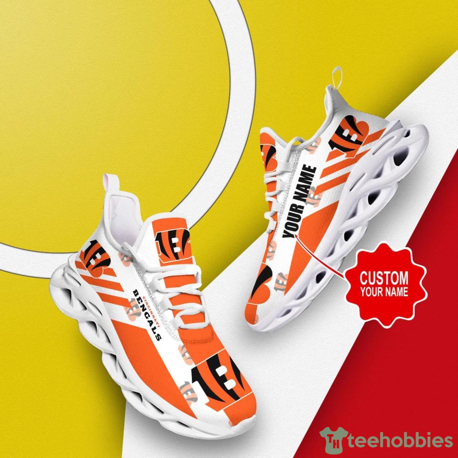 15% OFF NFL Shoes Lightweight Custom Cincinnati Bengals Shoes For