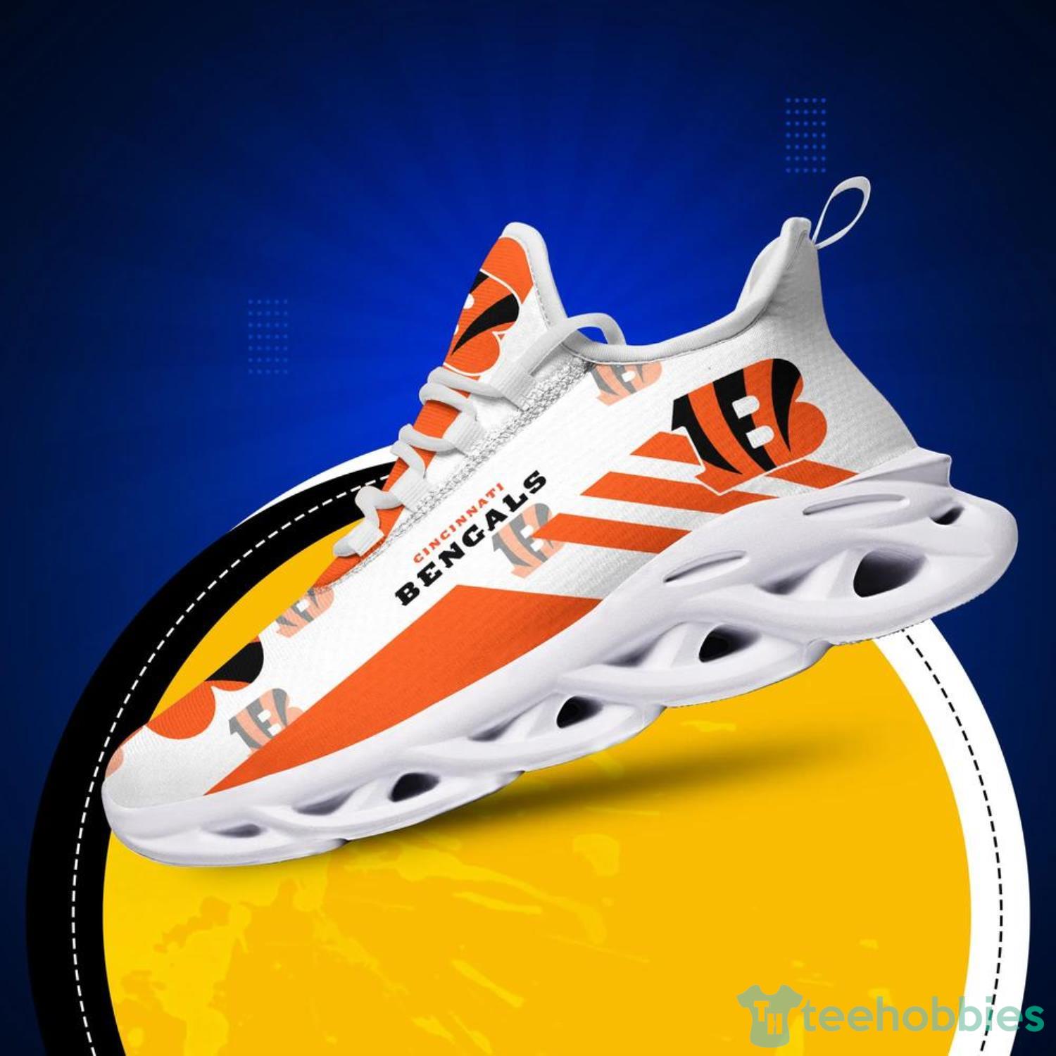 NFL Cincinnati Bengals Orange Black Max Soul Running Shoes - T-shirts Low  Price