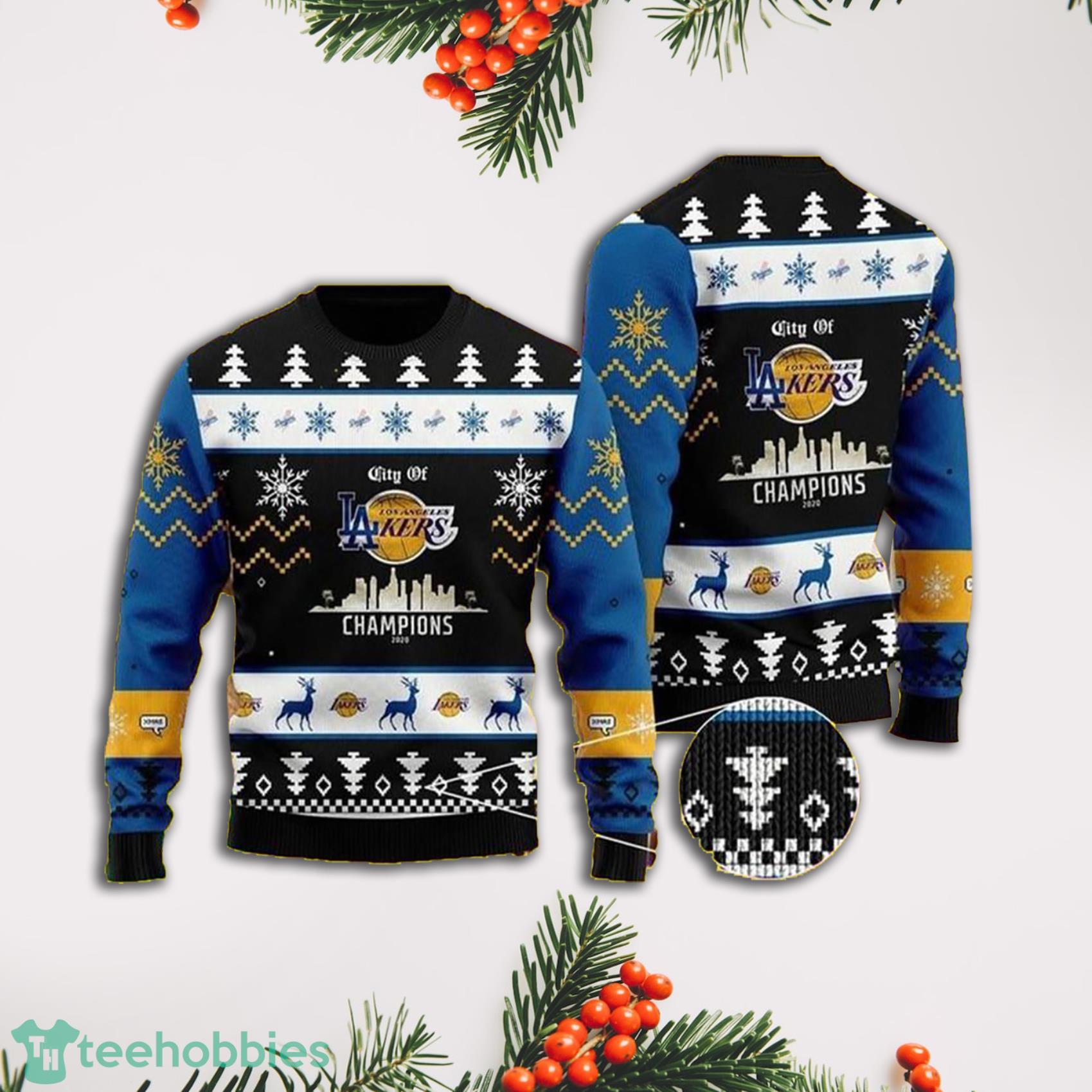 Laker christmas outlet sweater