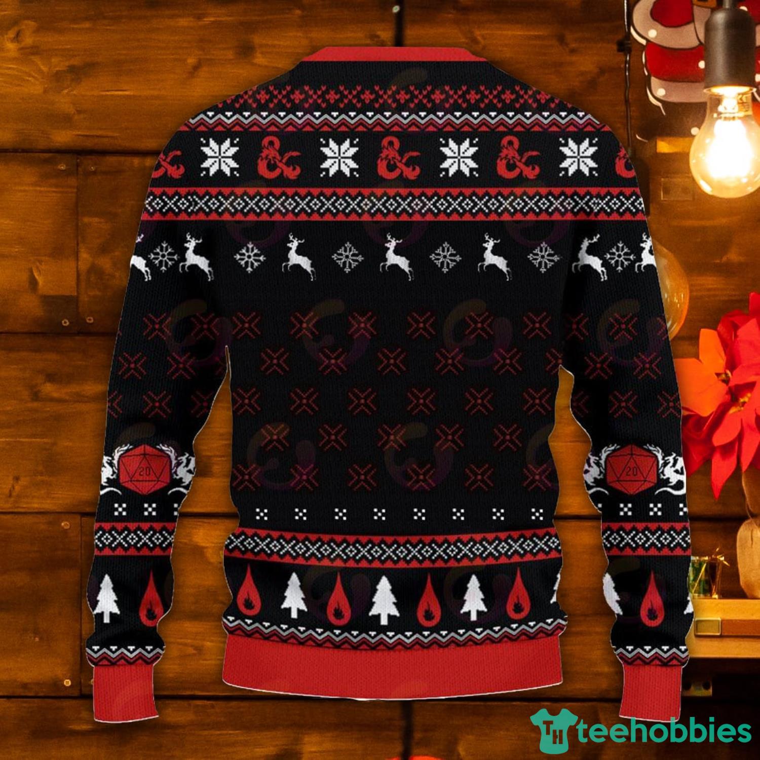 Satanic christmas knit outlet sweater