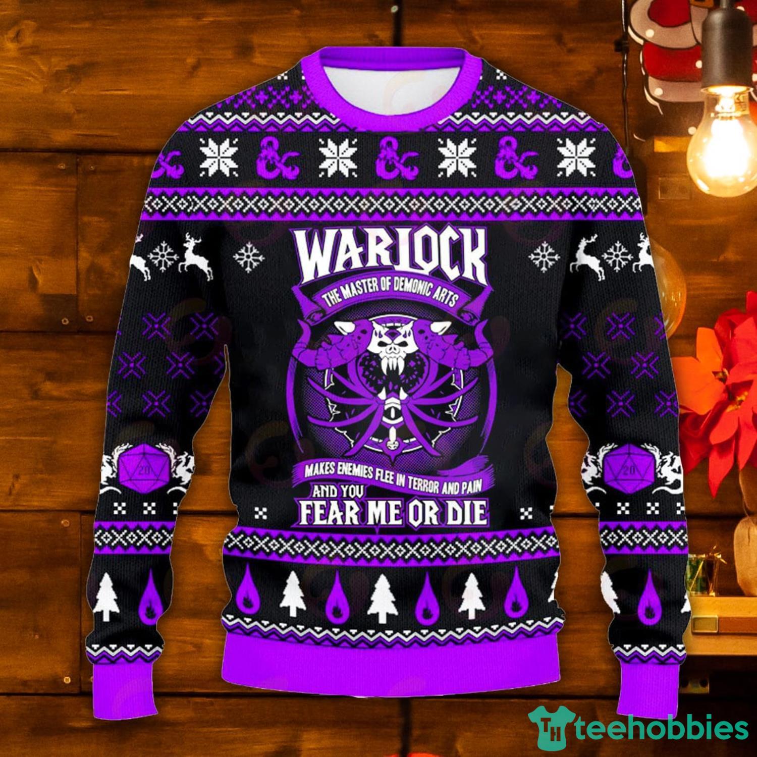 Warcraft ugly christmas outlet sweater