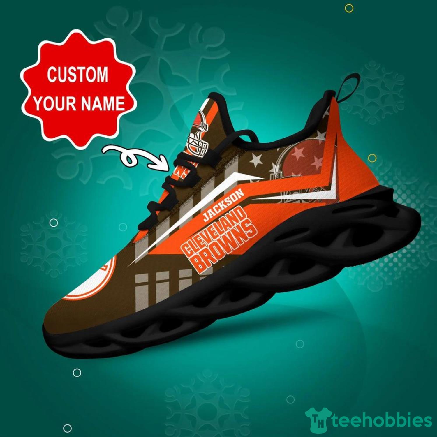 Custom cleveland deals browns shoes