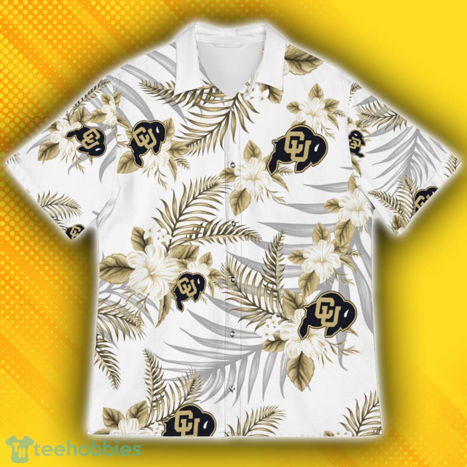 Colorado Buffaloes Sports American Hawaiian Tropical Patterns Hawaiian Shirt Product Photo 2