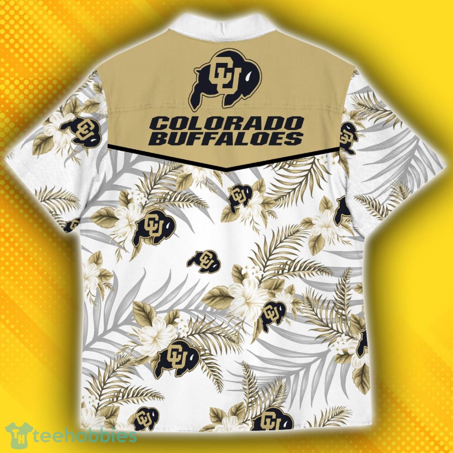 Colorado Buffaloes Sports American Hawaiian Tropical Patterns Hawaiian Shirt Product Photo 3