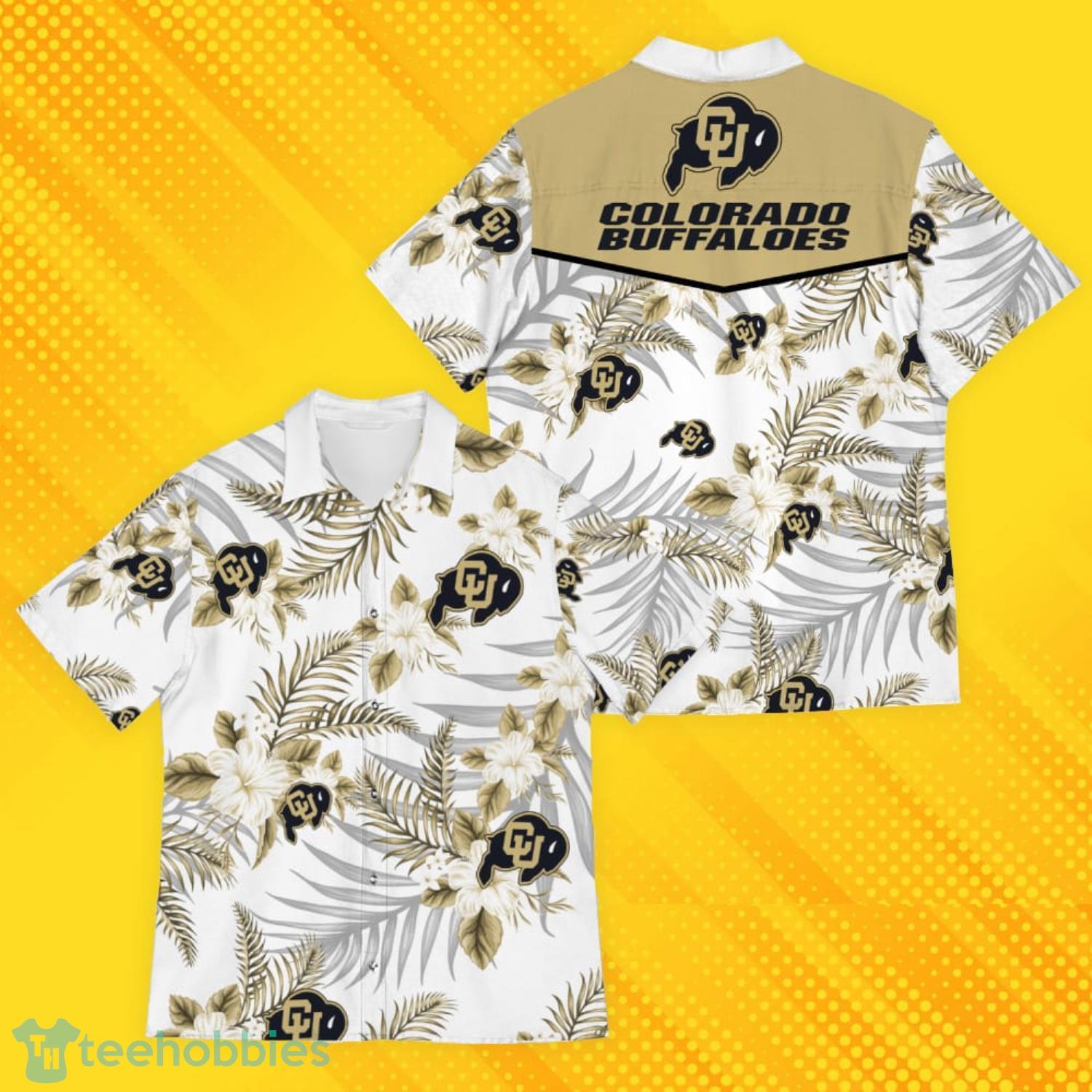 Colorado Buffaloes Sports American Hawaiian Tropical Patterns Hawaiian Shirt Product Photo 1