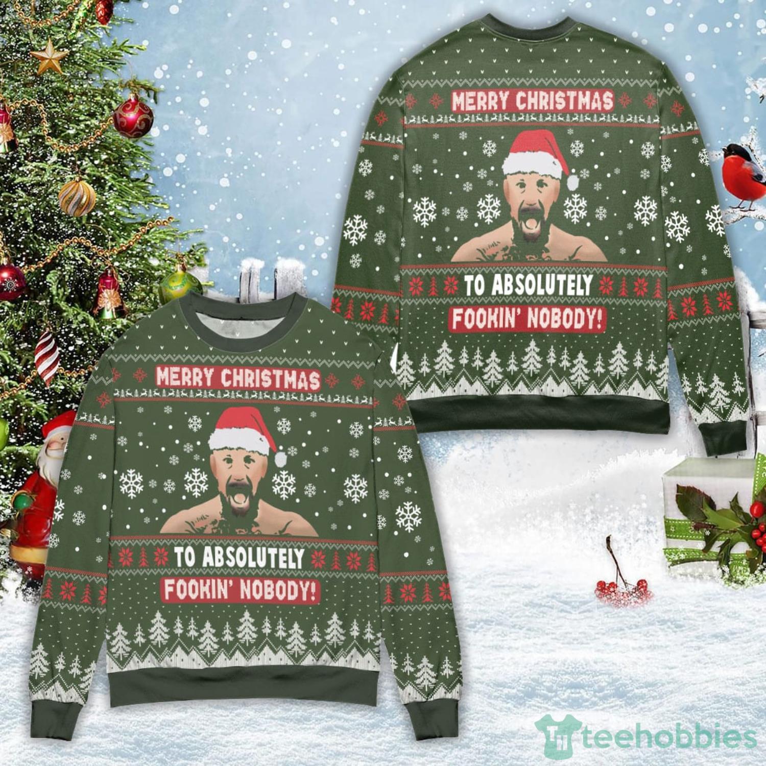 Conor mcgregor 2024 ugly christmas sweater