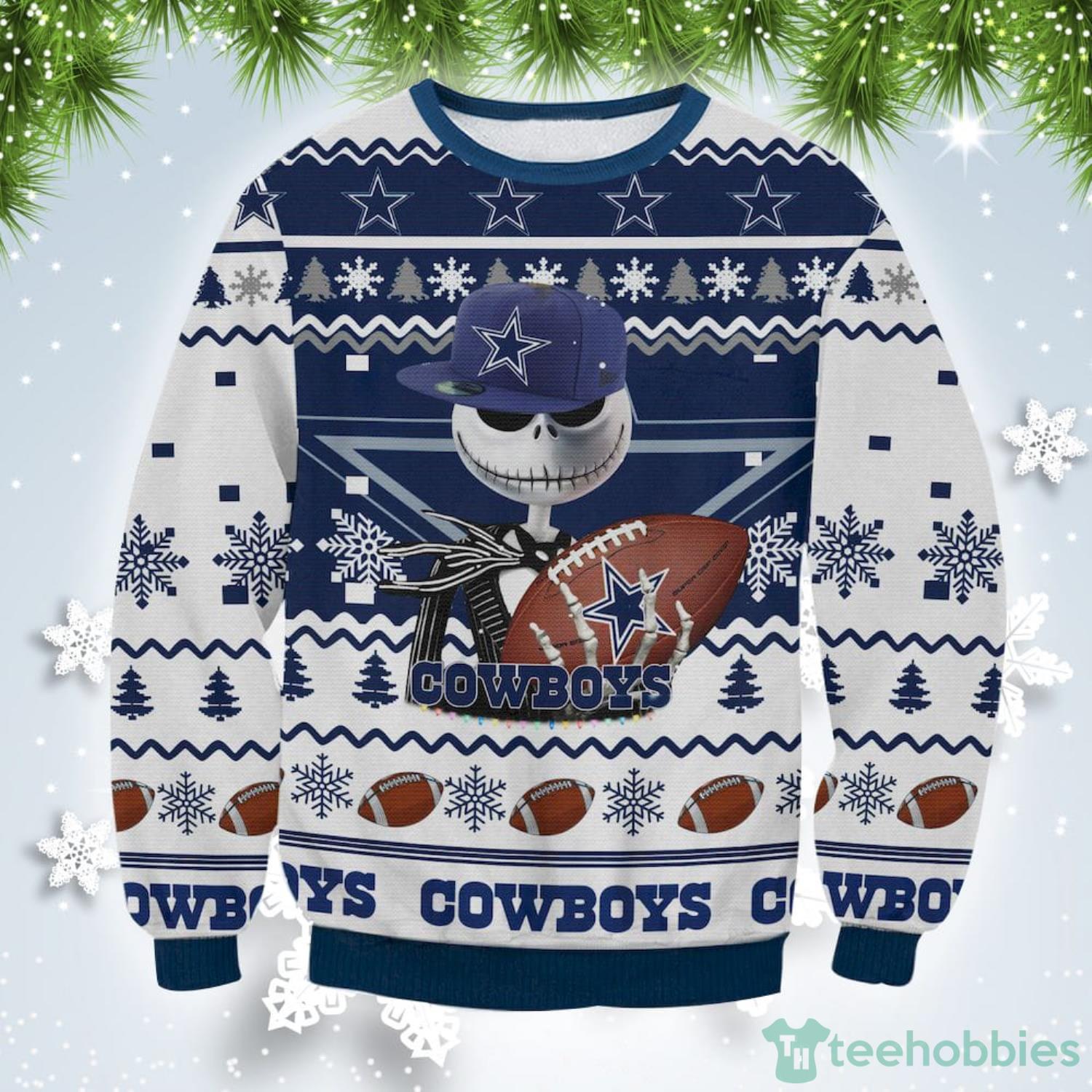 Dallas Cowboys Ugly Christmas Sweater Holiday Party Cowboys Fans - T-shirts  Low Price